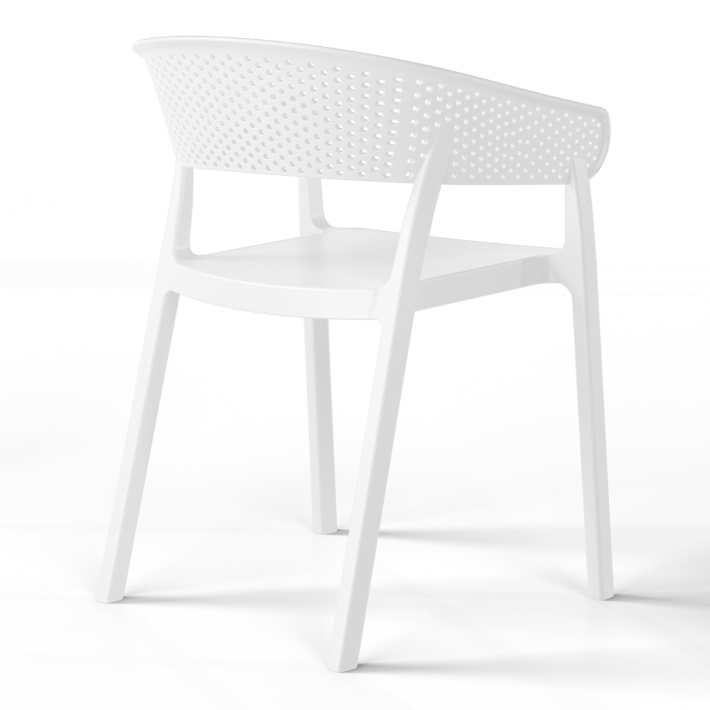 Polyform Stacking Dining Arm Chair (Set of 2)
