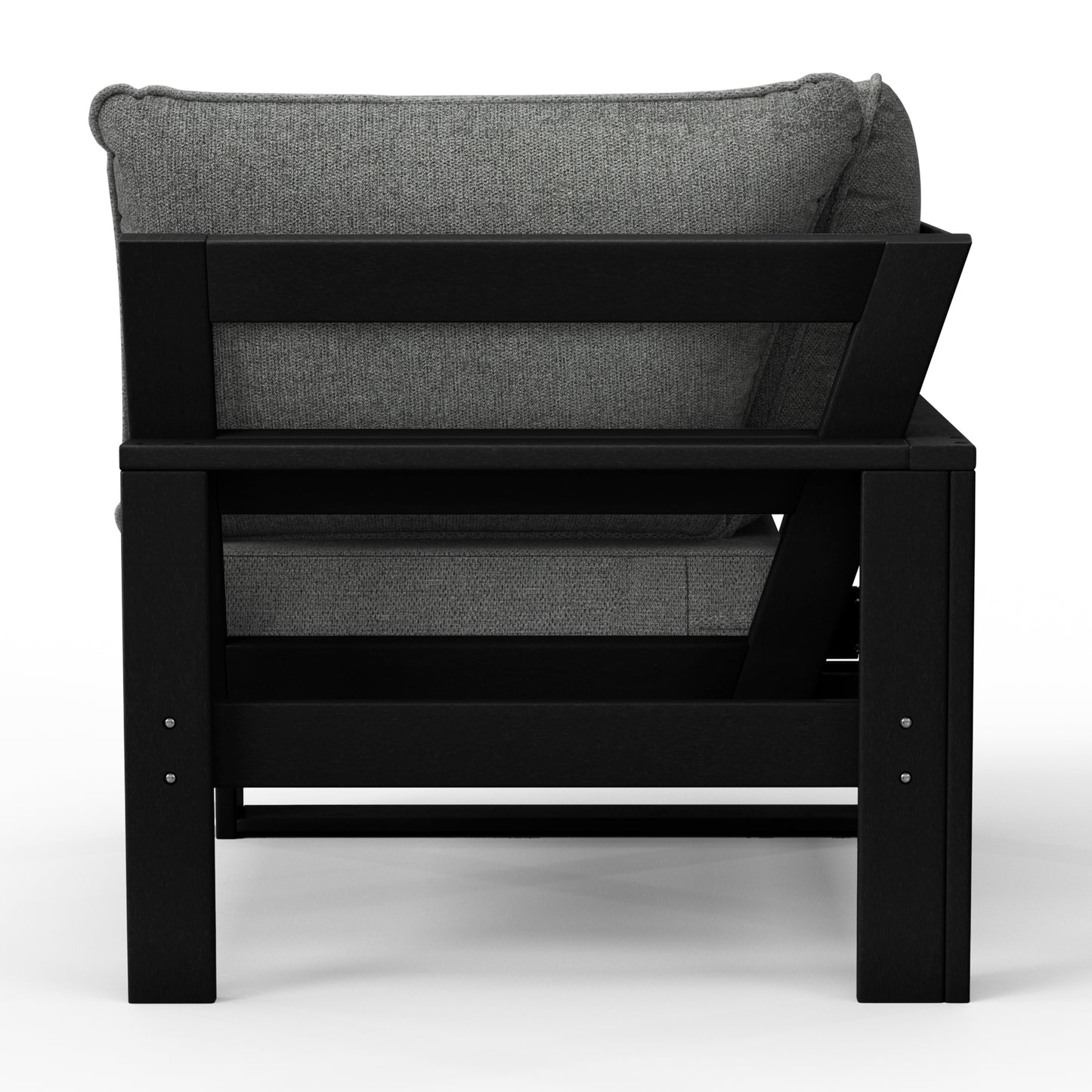 Signature All-Weather Outdoor Modular Patio Deep Seating Corner Chair (Corner Sectional Seat)