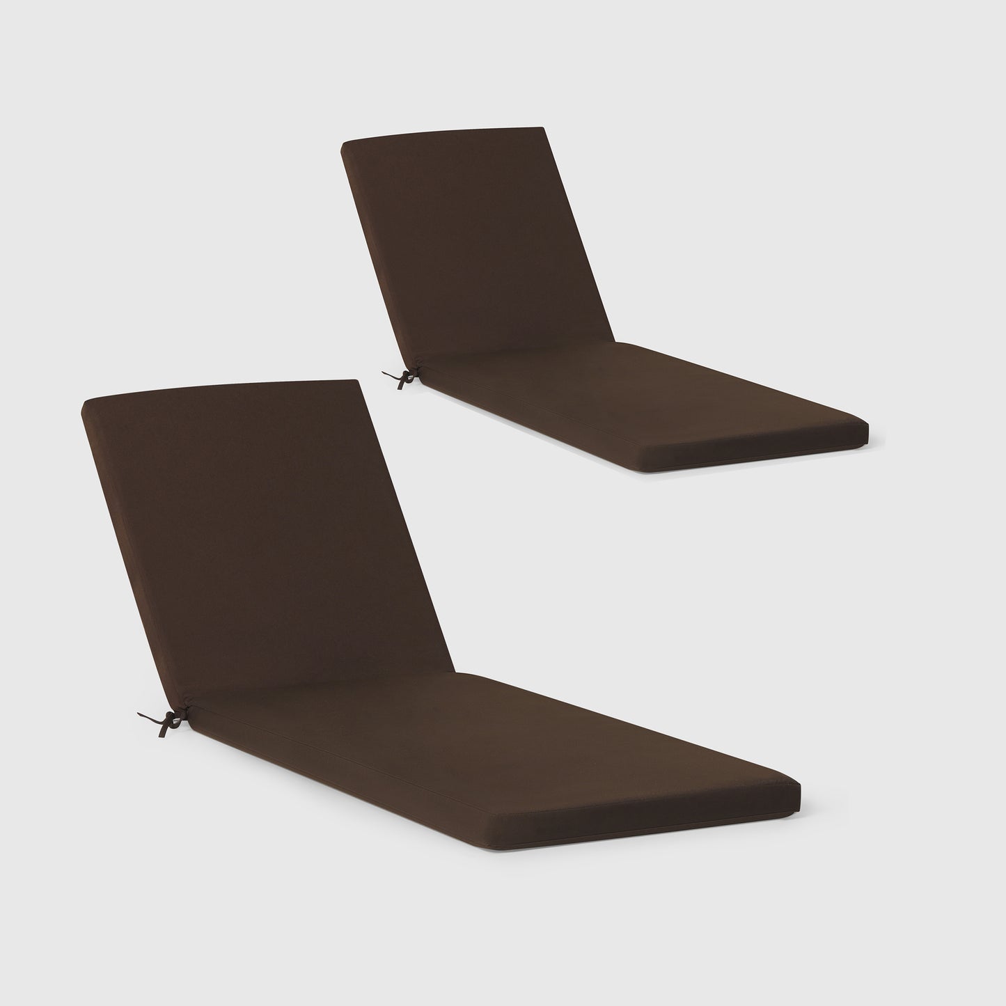 Outdoor Chaise Lounge Chair Cushions Set of 2