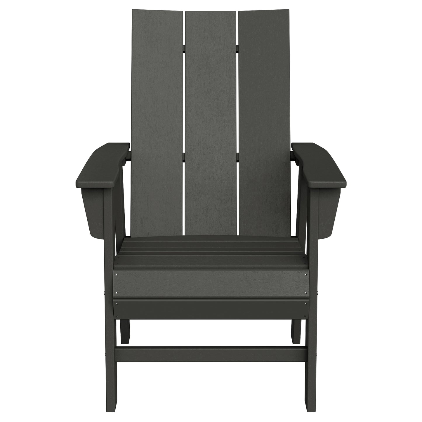 Malibu Modern All-Weather Outdoor Contoured Adirondack Dining Chair