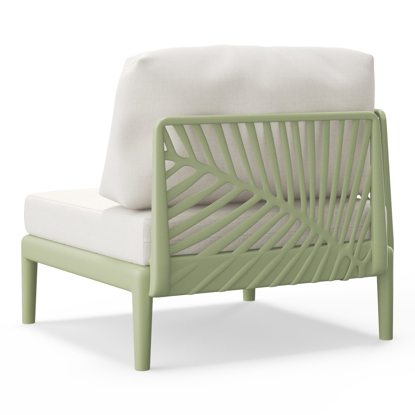 Polyform Deep Seating Left Arm Chair with Cushions