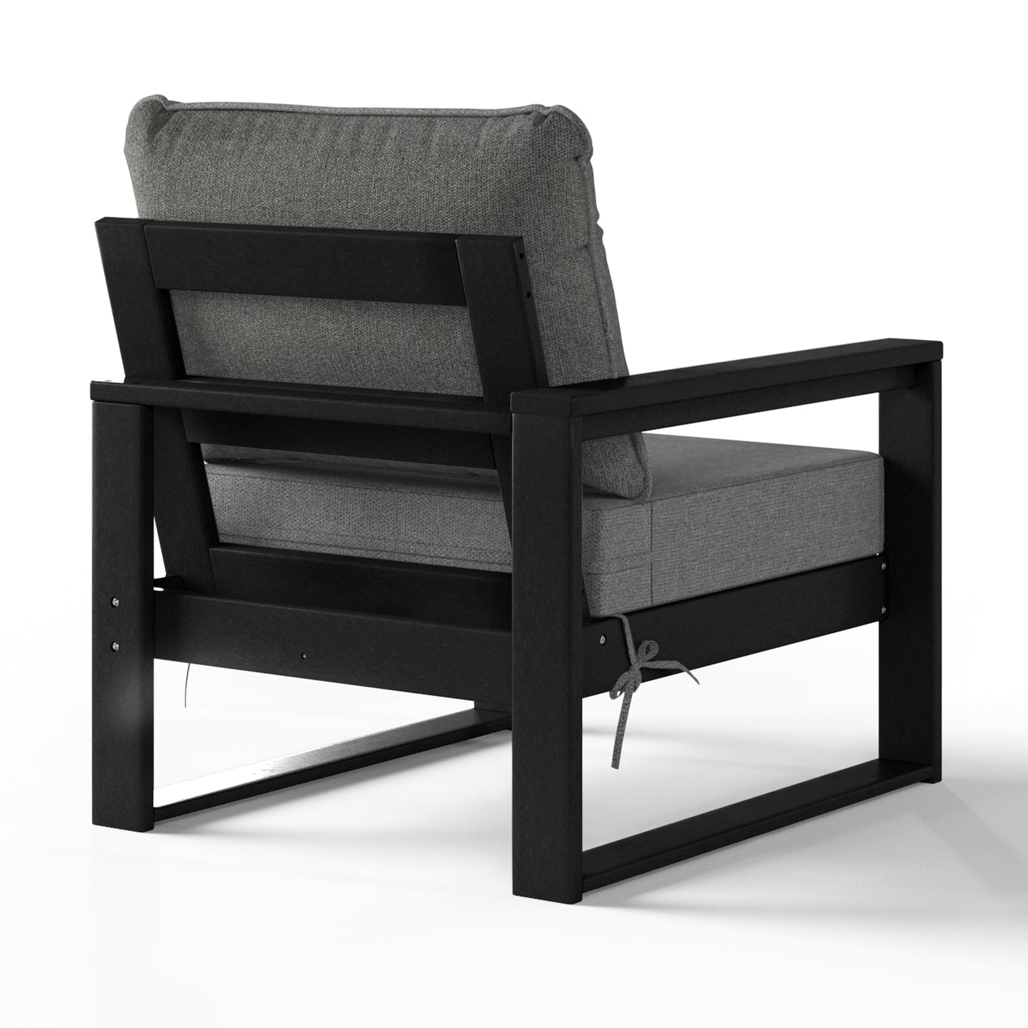 Signature All-Weather Outdoor Modular Patio Deep Seating Left Arm Chair (Left Arm Sectional Seat)