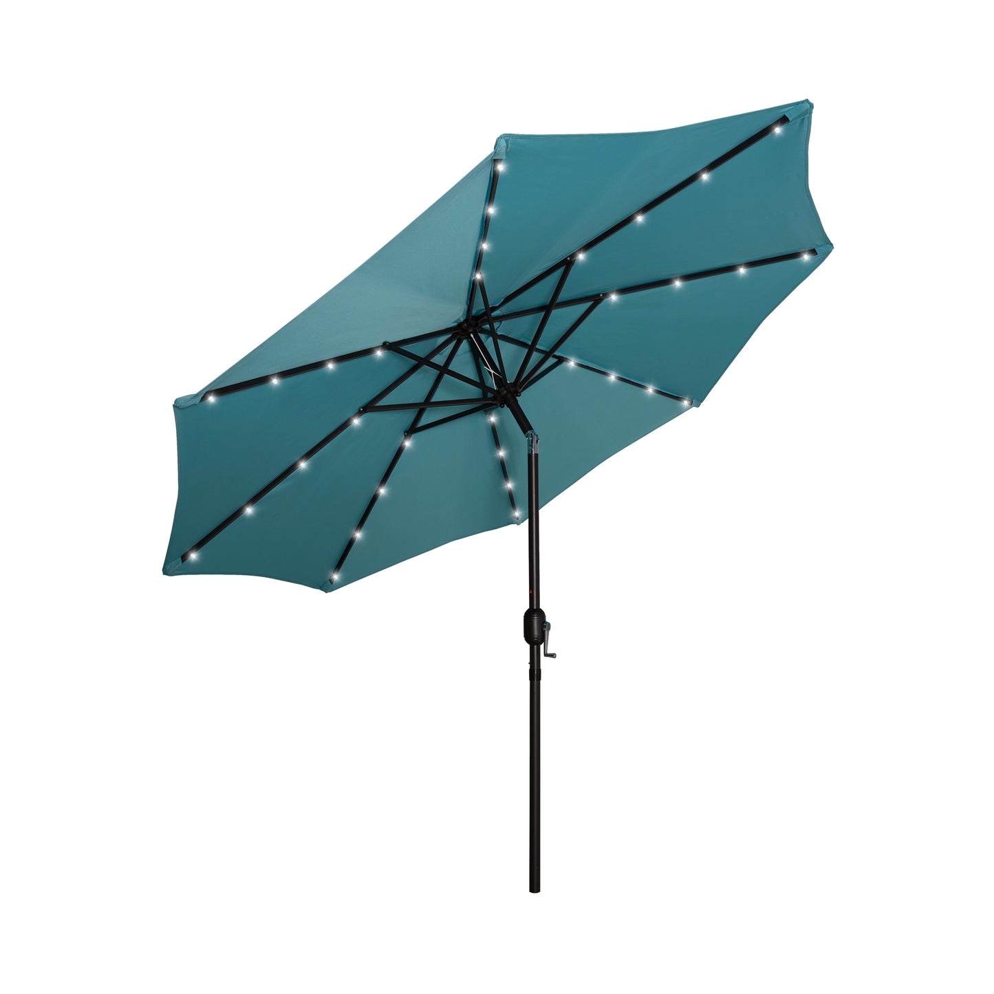 Kona 9ft Market Umbrella with Solar LED Lights