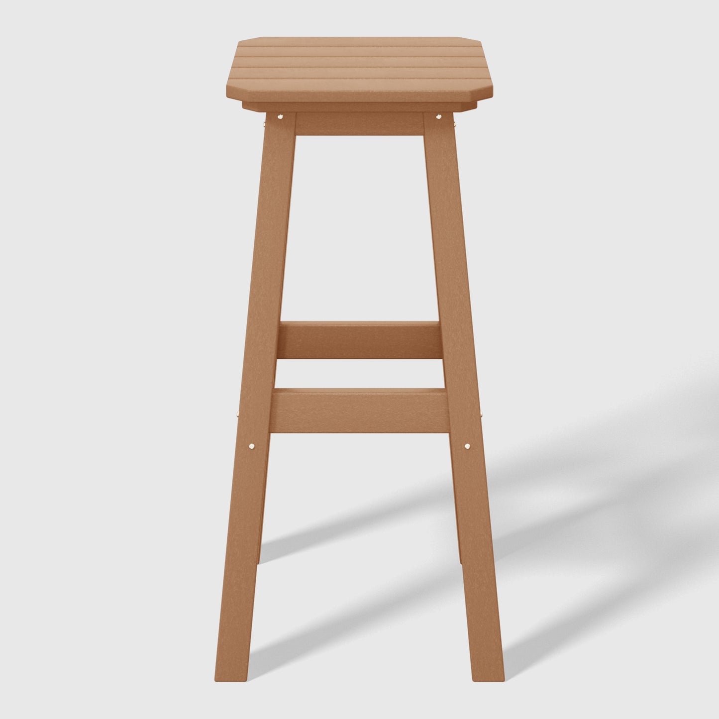 Stockholm All-Weather Outdoor Square Bar Stool (29" Height)