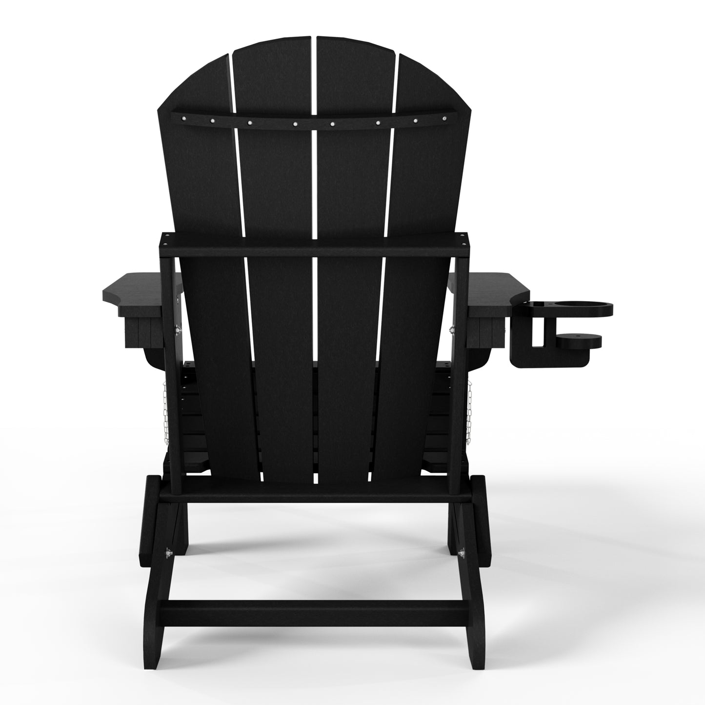 Chatham Folding Adjustable Adirondack Chair with Cup Holder and Hideaway Ottoman