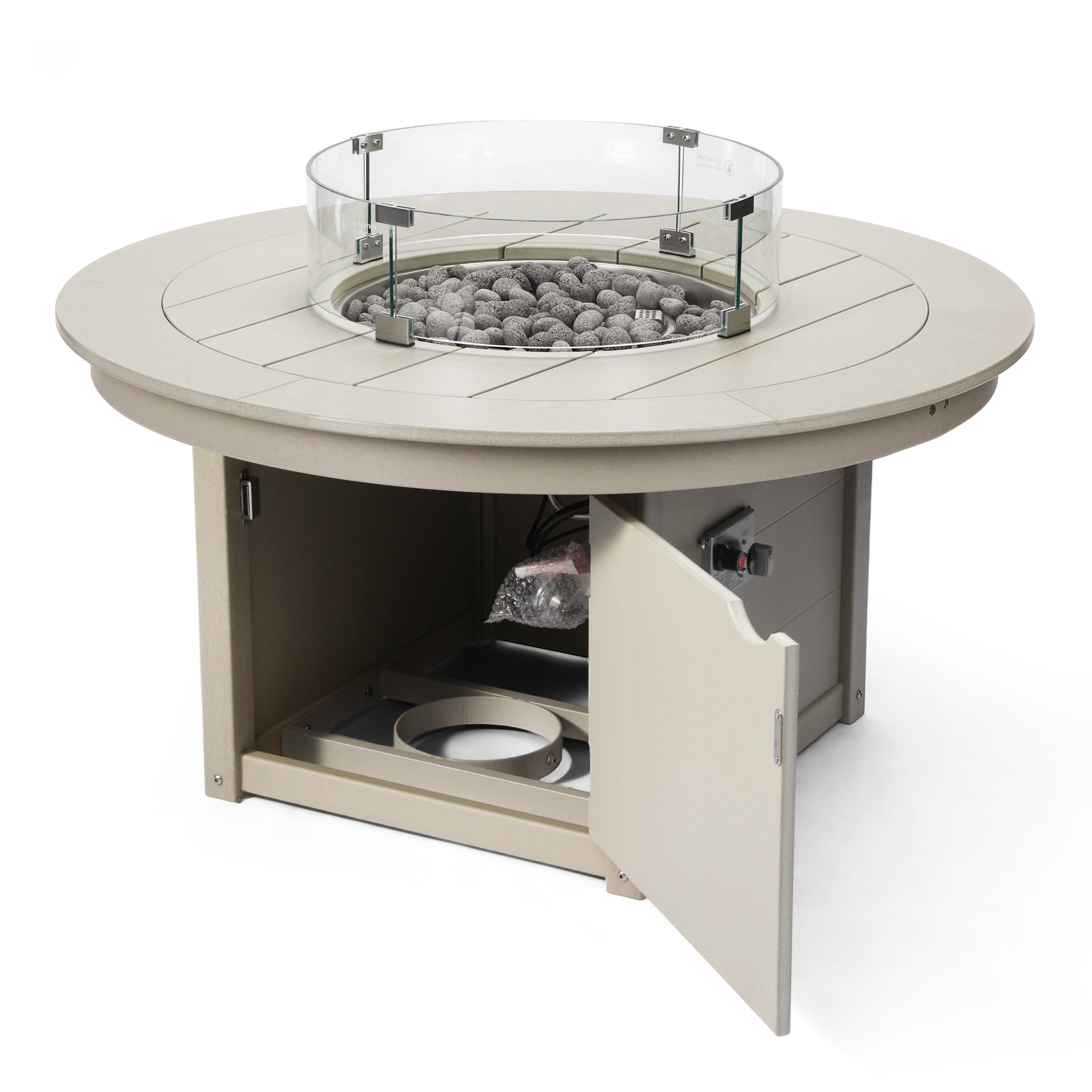 Sedona Round 47" Fire Pit Table