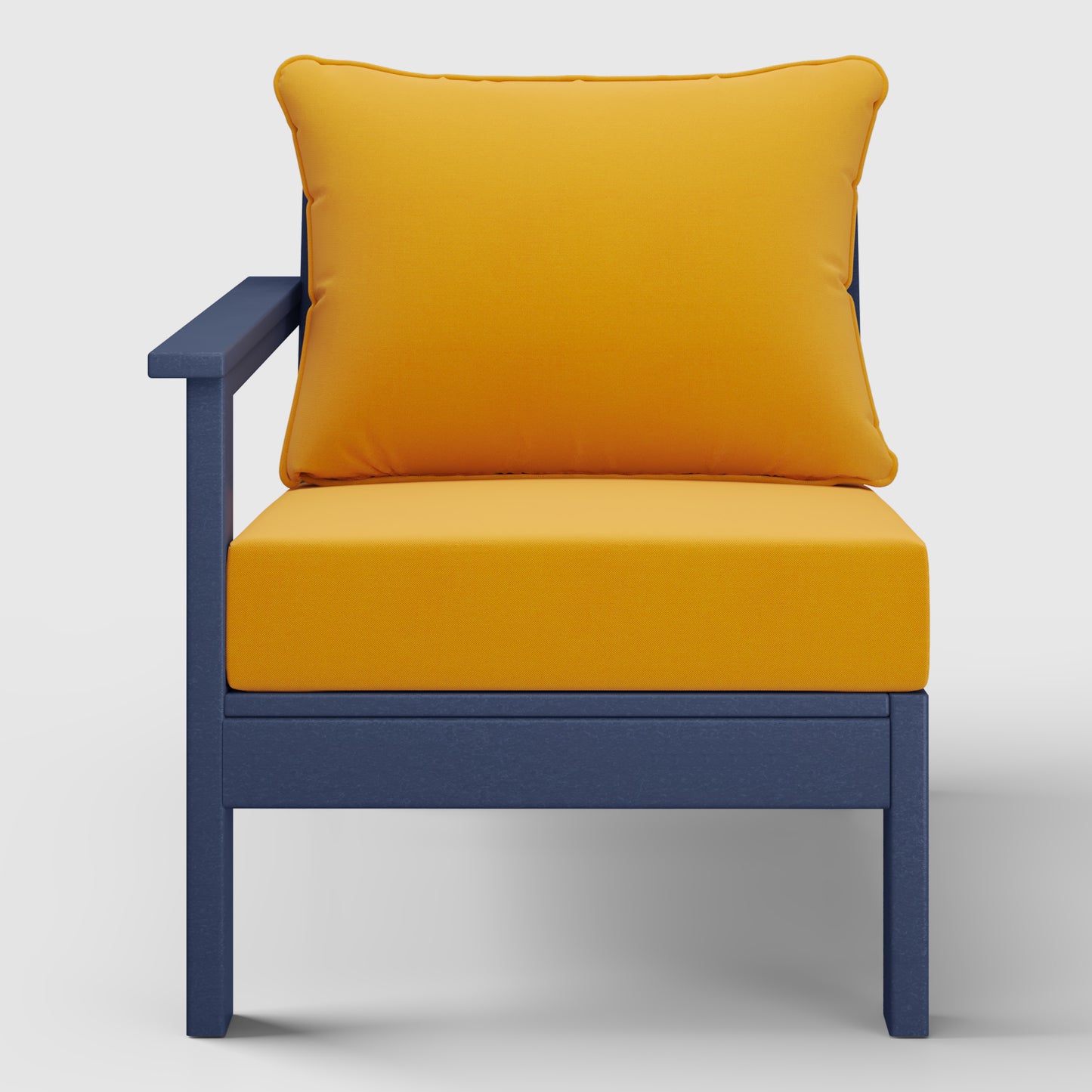 Scottsdale All-Weather Outdoor Modular Deep Seating Left Arm Chair (with Optional Cushions)