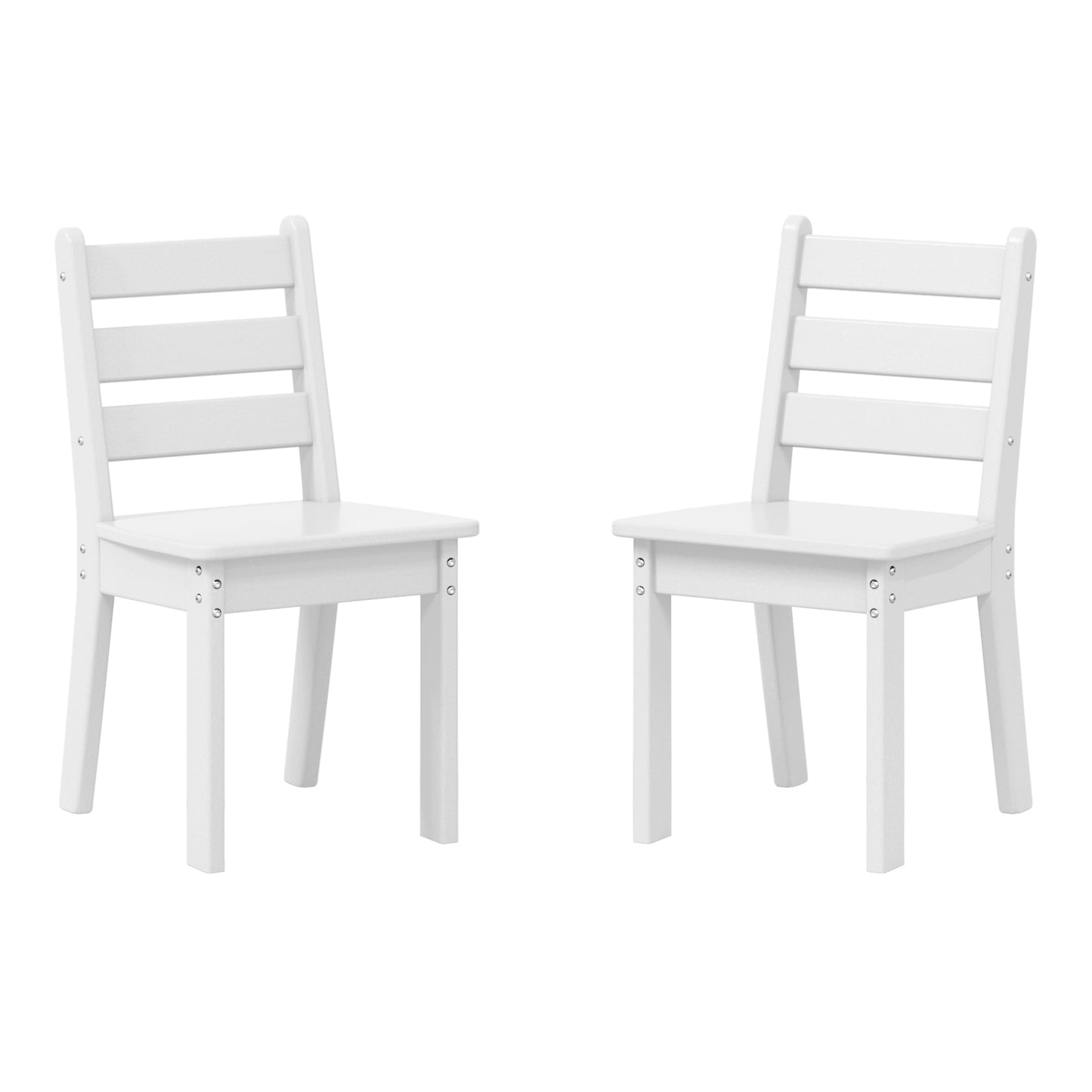 Tiny Terraces Kids' All-Weather Outdoor Dining Chair (Set of 2)
