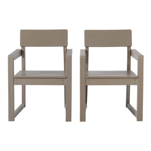 Palmetto Outdoor Dining Arm Chair (Set of 2)