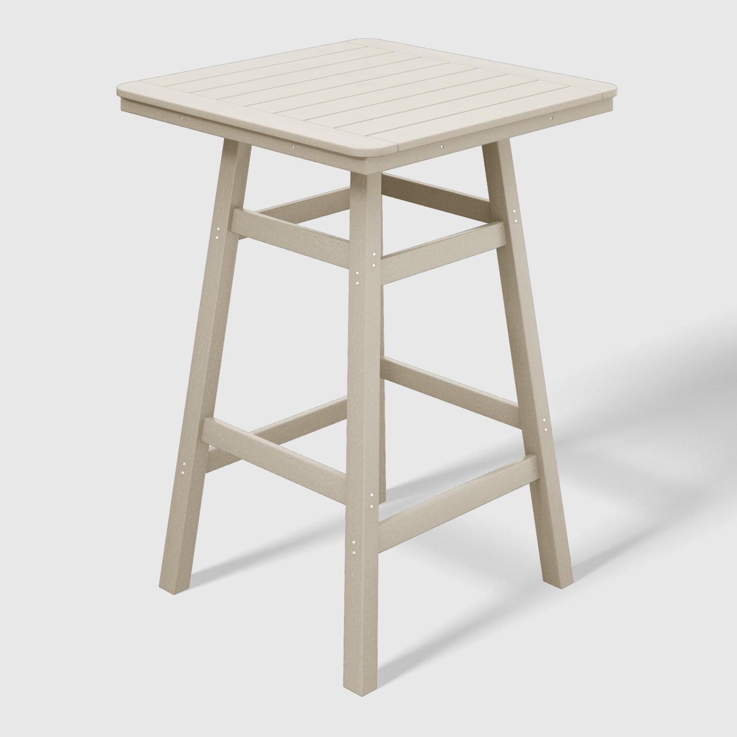 Stockholm All-Weather Outdoor 30" Square Bar Table (42" Height)