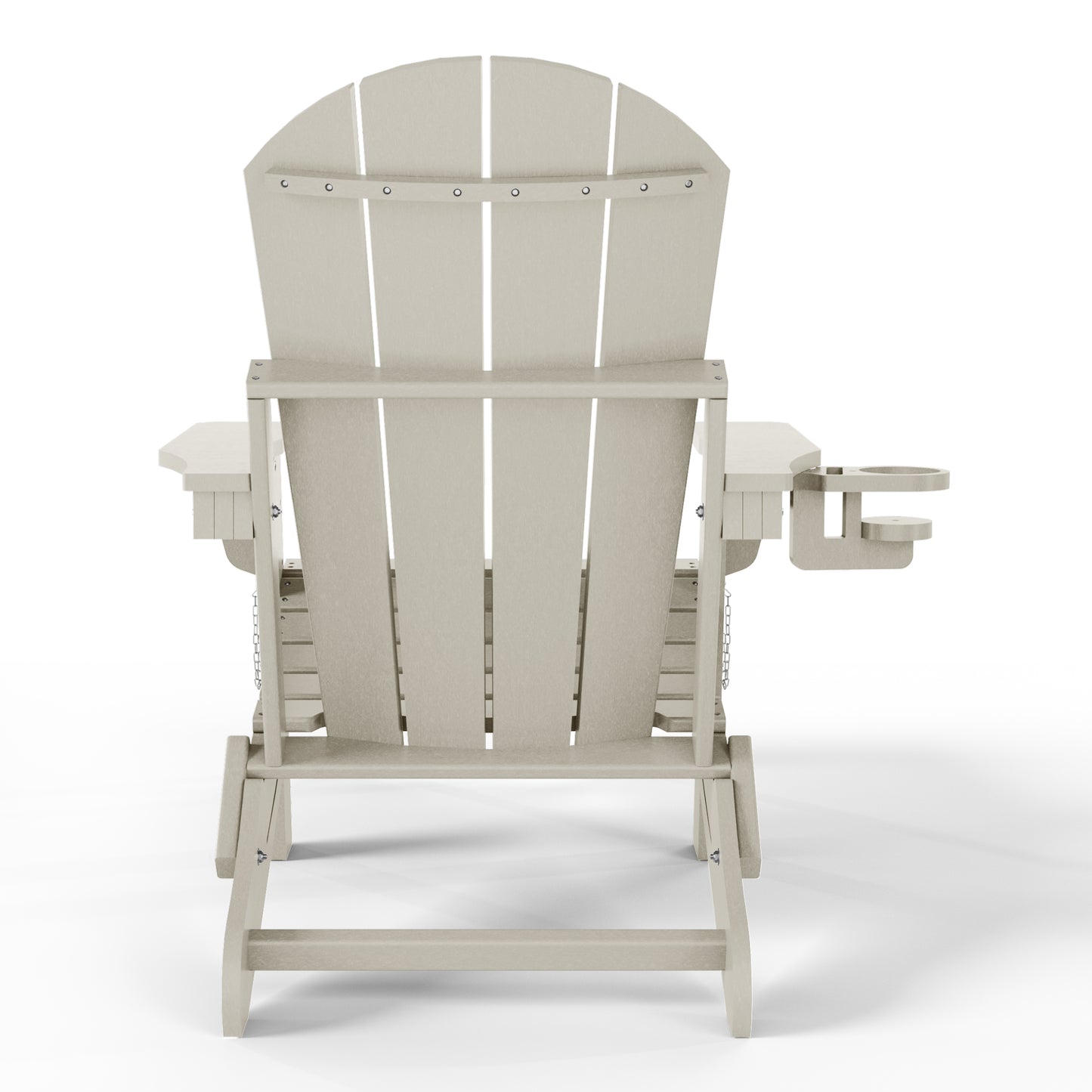Chatham Folding Adjustable Adirondack Chair with Cup Holder and Hideaway Ottoman