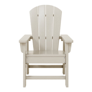 Tiny Terraces Kids' All-Weather Outdoor Poly Adirondack Chair