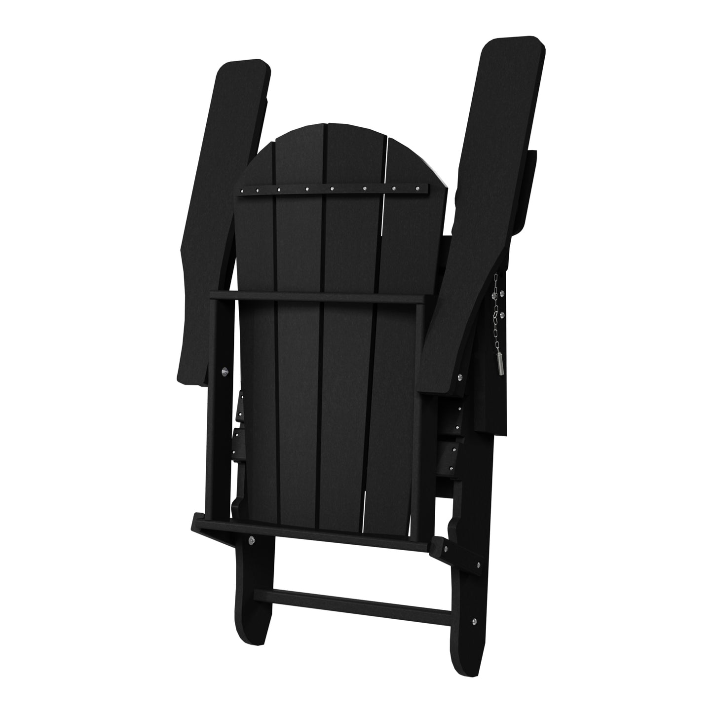 Chatham Folding Adjustable Adirondack Chair with Cup Holder and Hideaway Ottoman