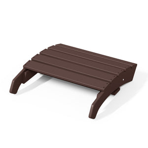 Westport All-Weather Outdoor Adirondack Folding Foot Rest/Ottoman