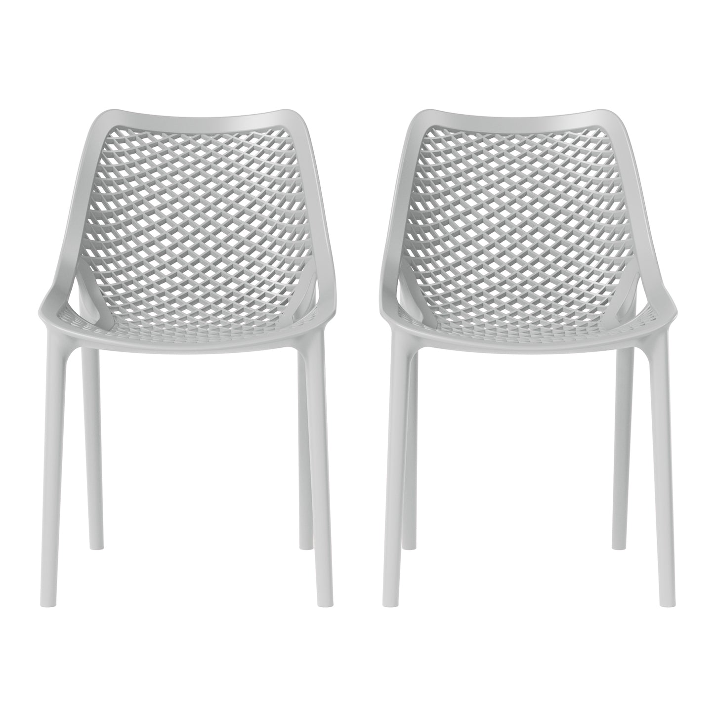 Polyform Stacking Dining Side Chair (Set of 2)