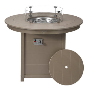 Sedona Round 47" Counter Fire Pit Table Top