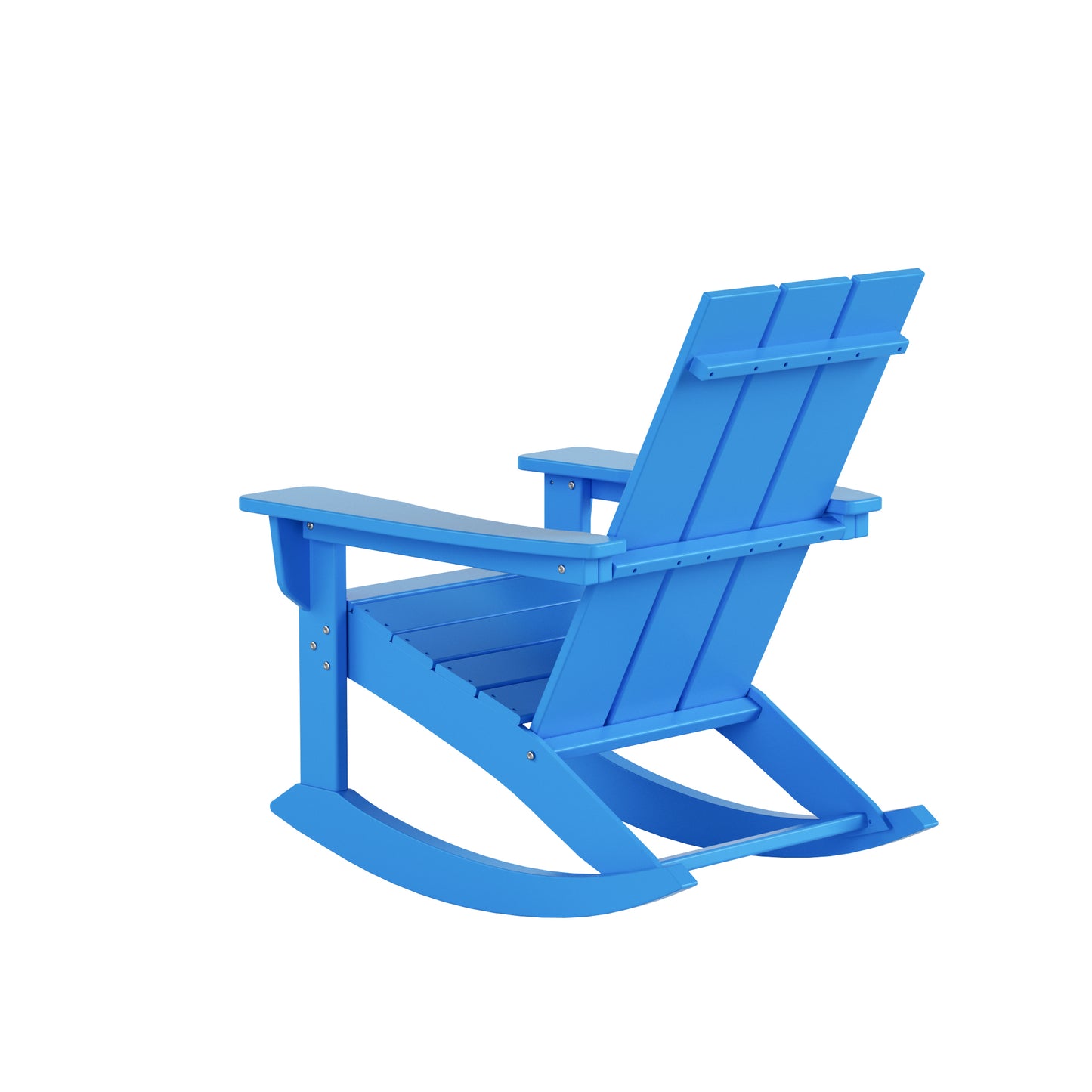 Malibu Modern All-Weather Outdoor Rocking Adirondack Chair