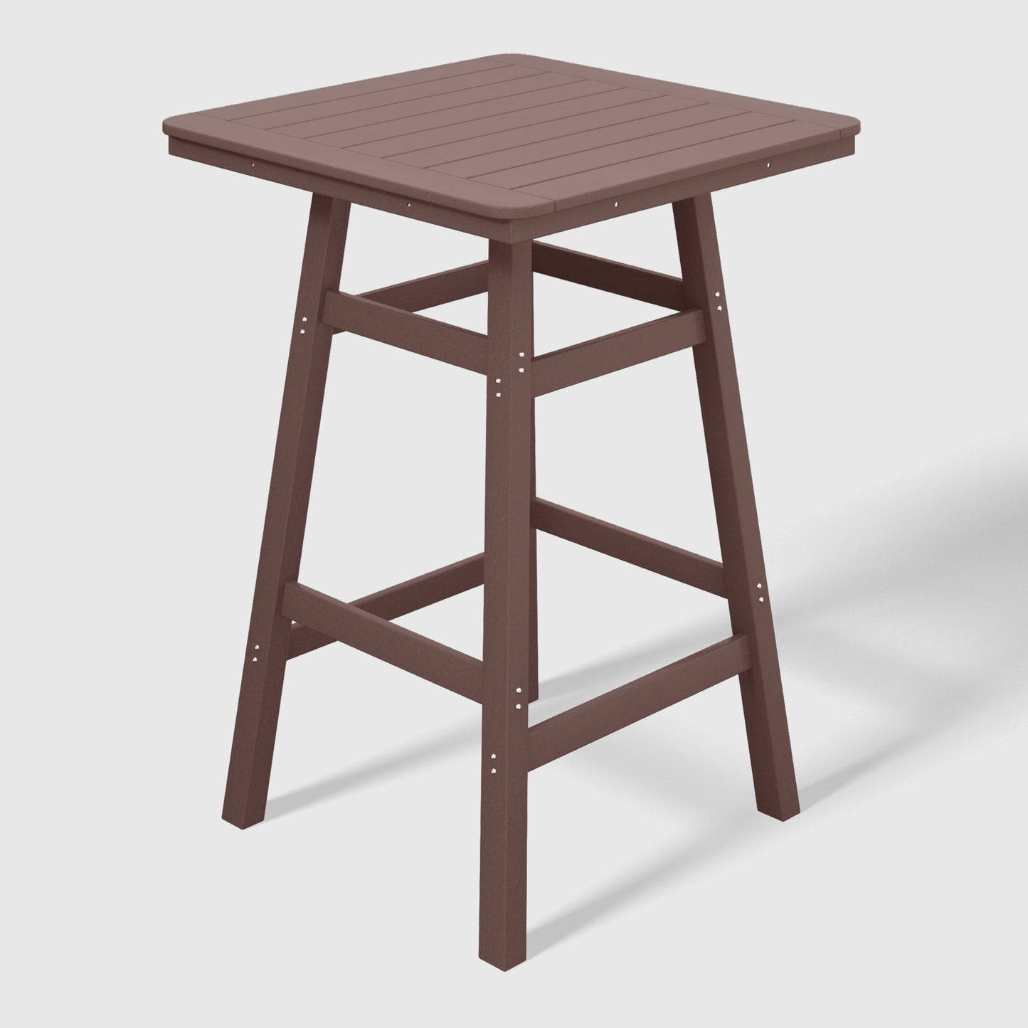 Stockholm All-Weather Outdoor 30" Square Bar Table (42" Height)
