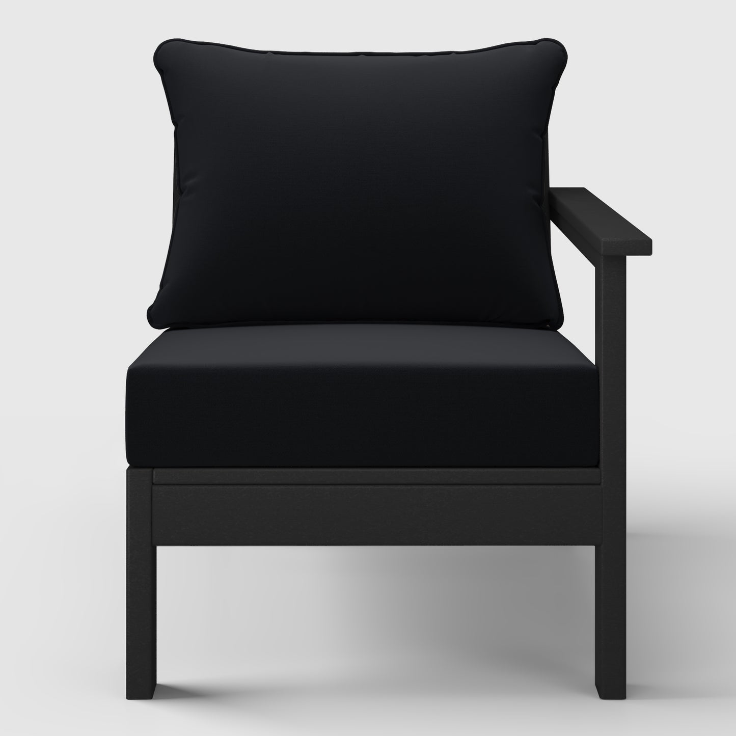 Scottsdale All-Weather Outdoor Modular Deep Seating Right Arm Chair (with Optional Cushions)