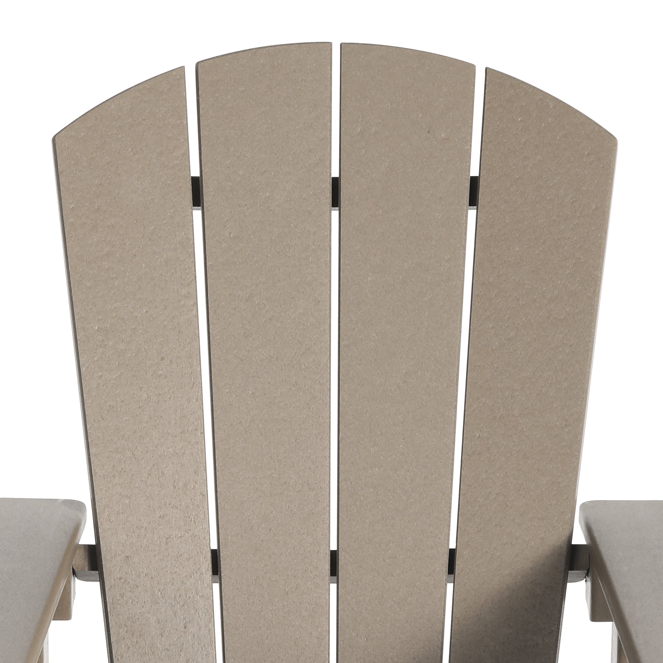 Tiny Terraces Kids' All-Weather Outdoor Poly Adirondack Chair