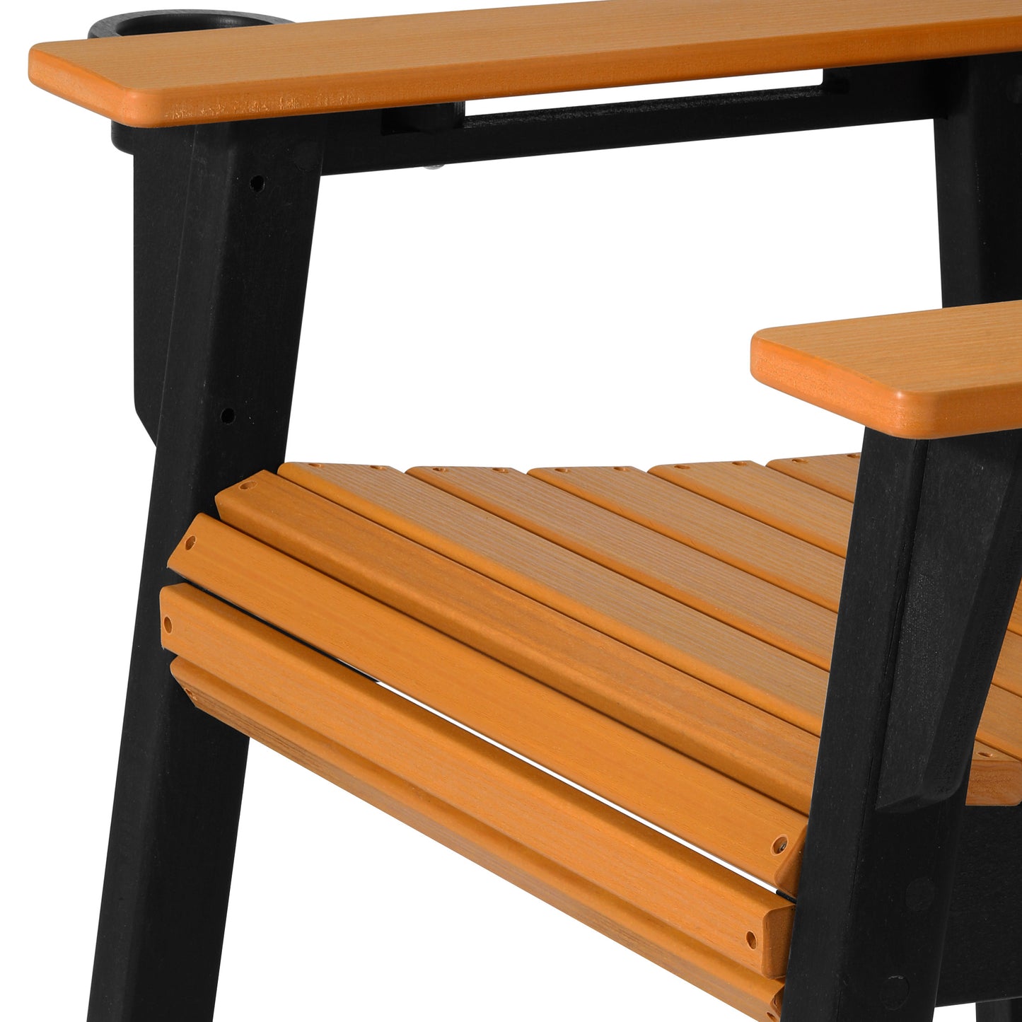Heritage Ridge Adirondack Counter Height Chair With Cup Holder