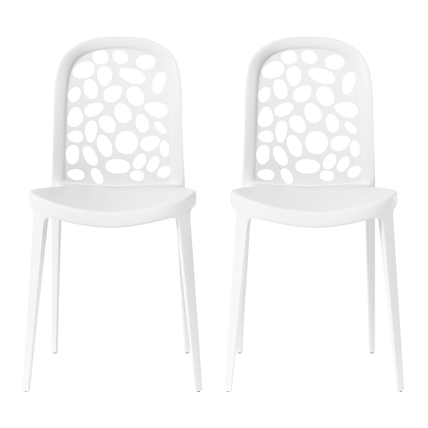 Polyform Stacking Dining Side Chair (Set of 2)