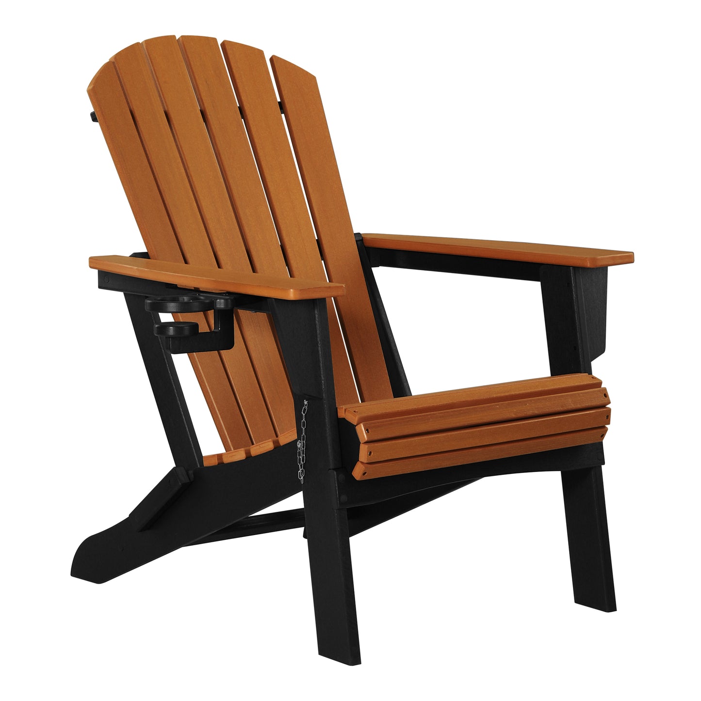 Heritage Ridge Folding Adirondack Chair With Cup Holder