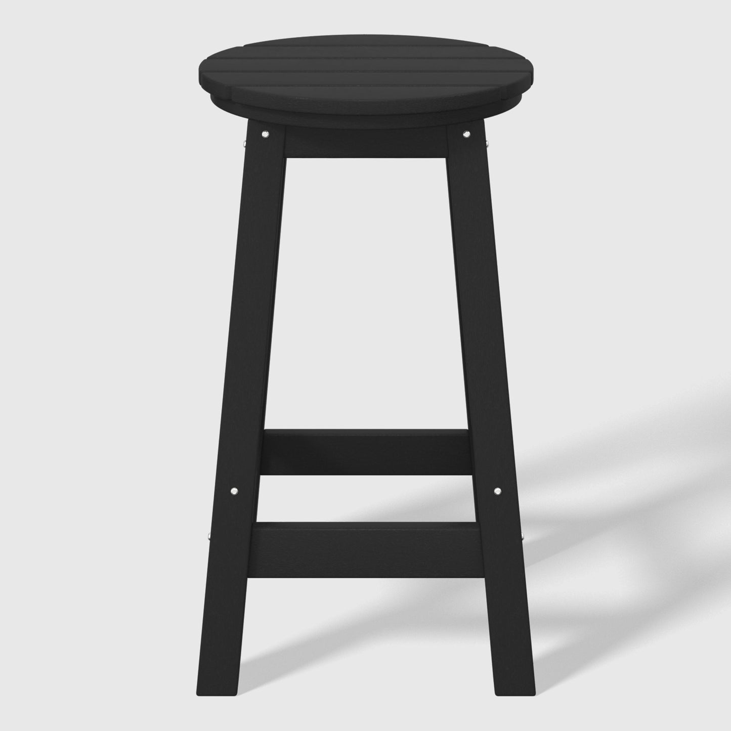Stockholm All-Weather Outdoor Round Counter Stool (24" Height)