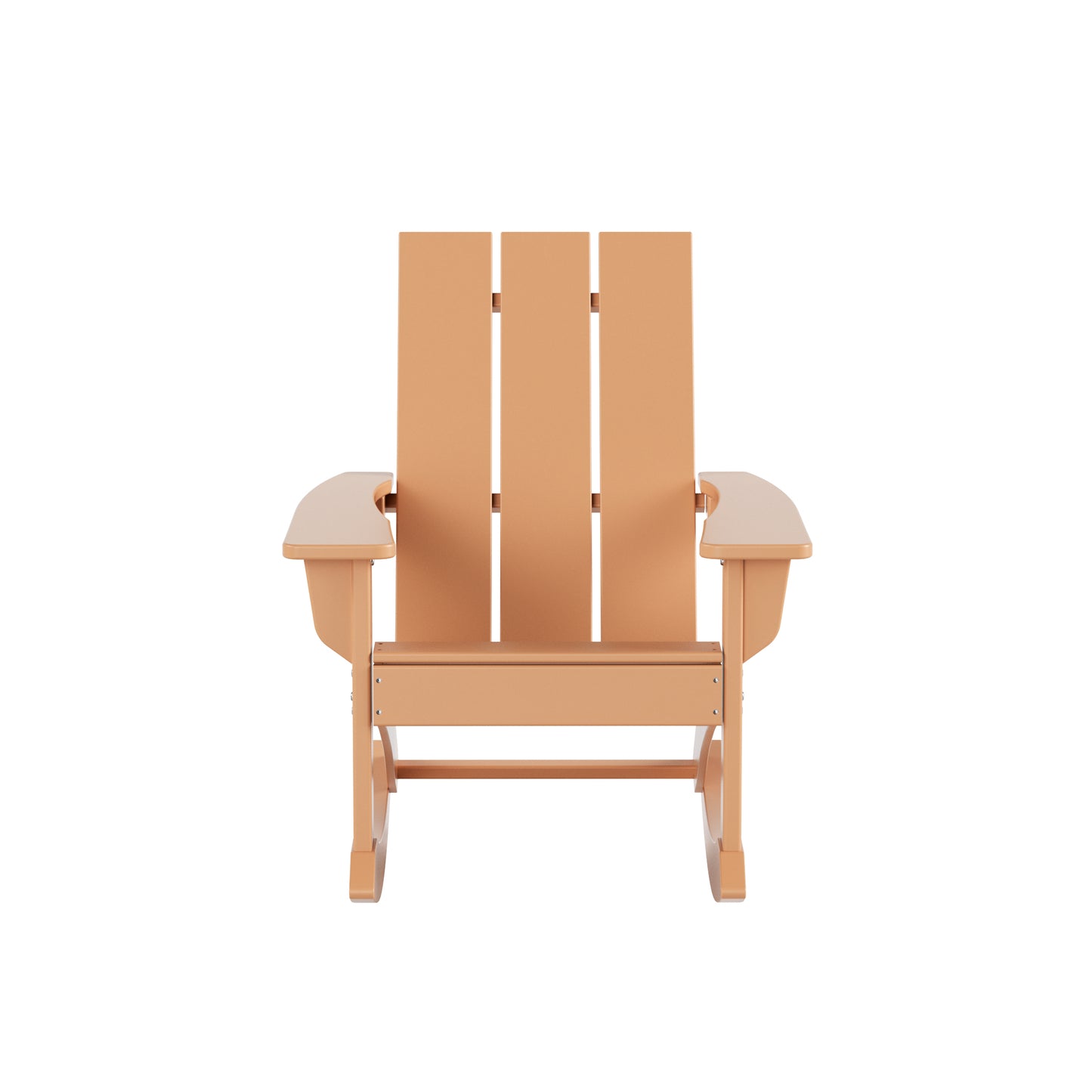 Malibu Modern All-Weather Outdoor Rocking Adirondack Chair