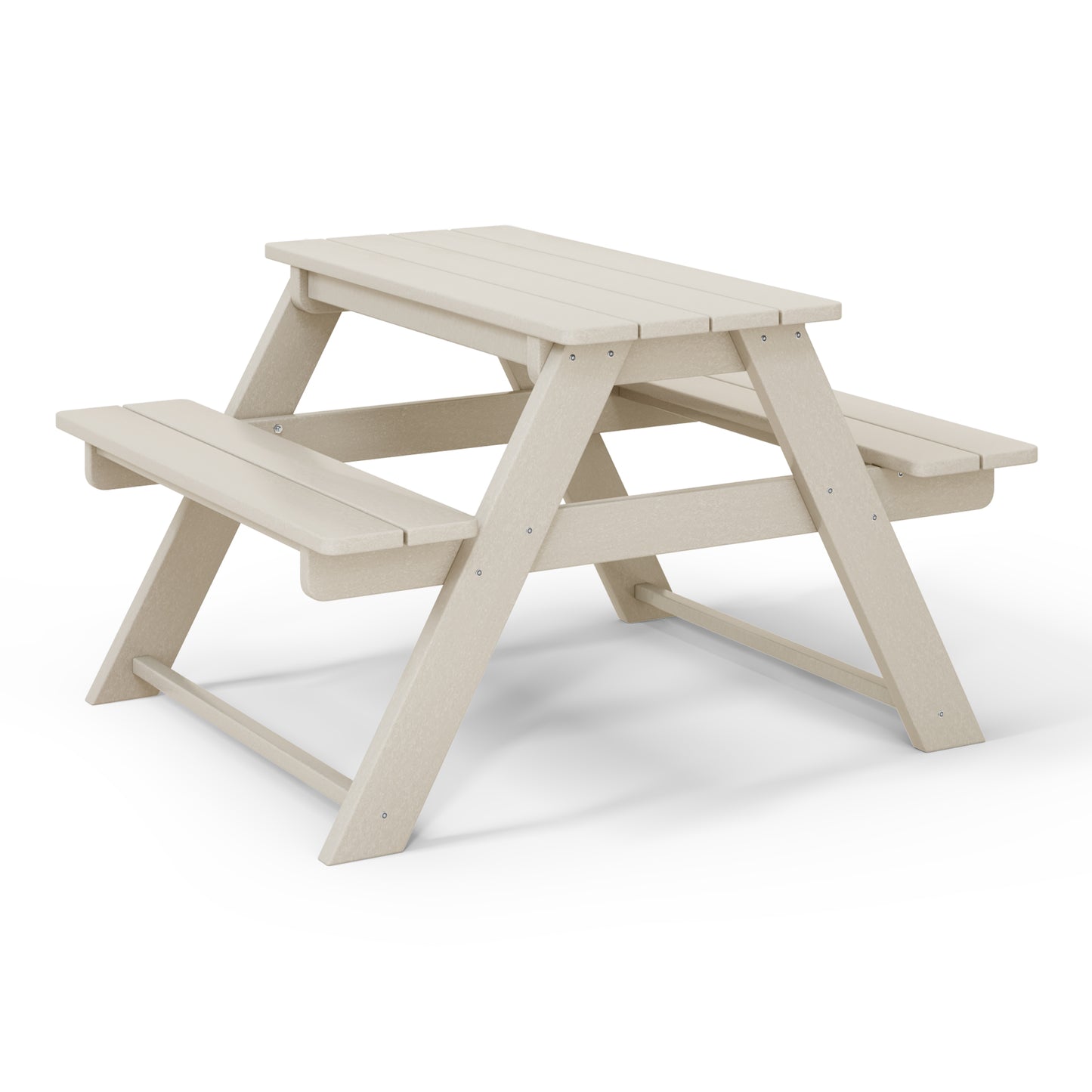 Tiny Terraces Kids' All-Weather Outdoor Picnic Table