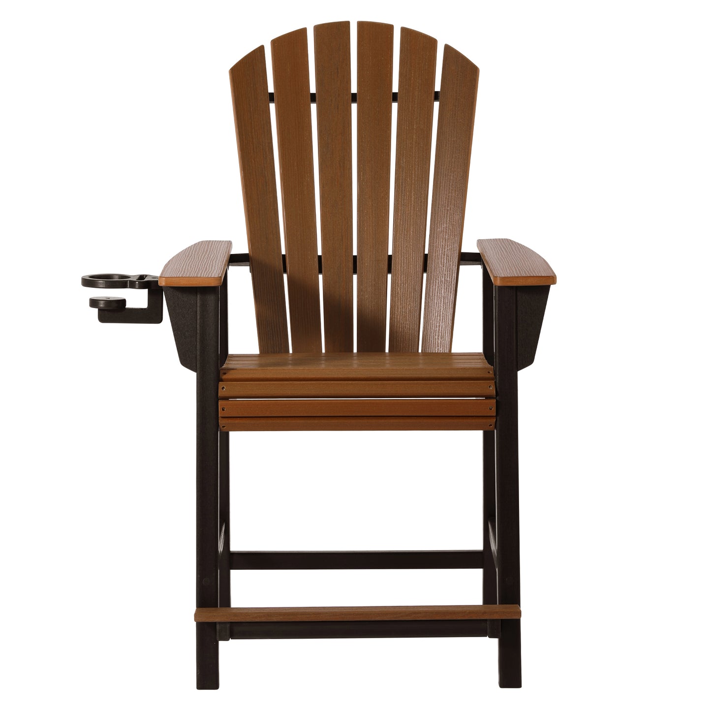 Heritage Ridge Adirondack Counter Height Chair With Cup Holder