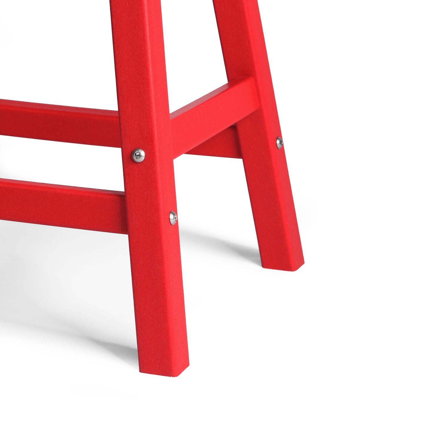 Stockholm All-Weather Outdoor Saddle Counter Stool (24" Height)