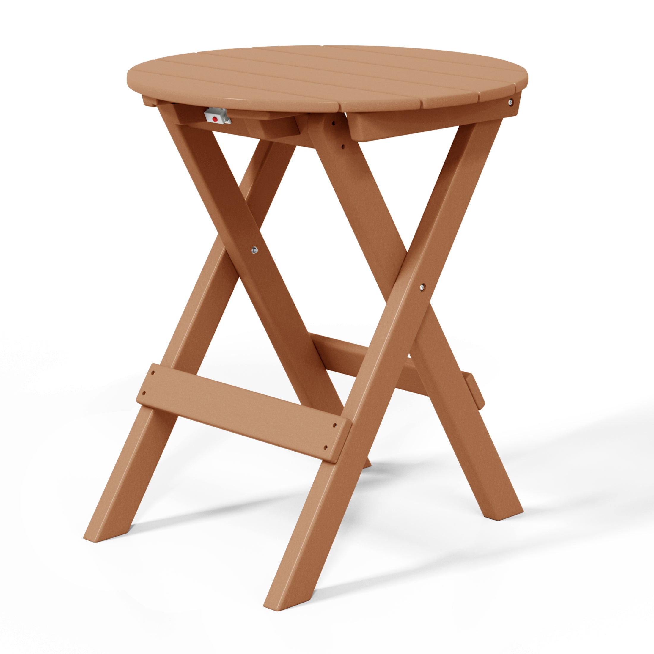 Tuscany All-Weather Outdoor Patio Round Folding Dining Table (24" Top)