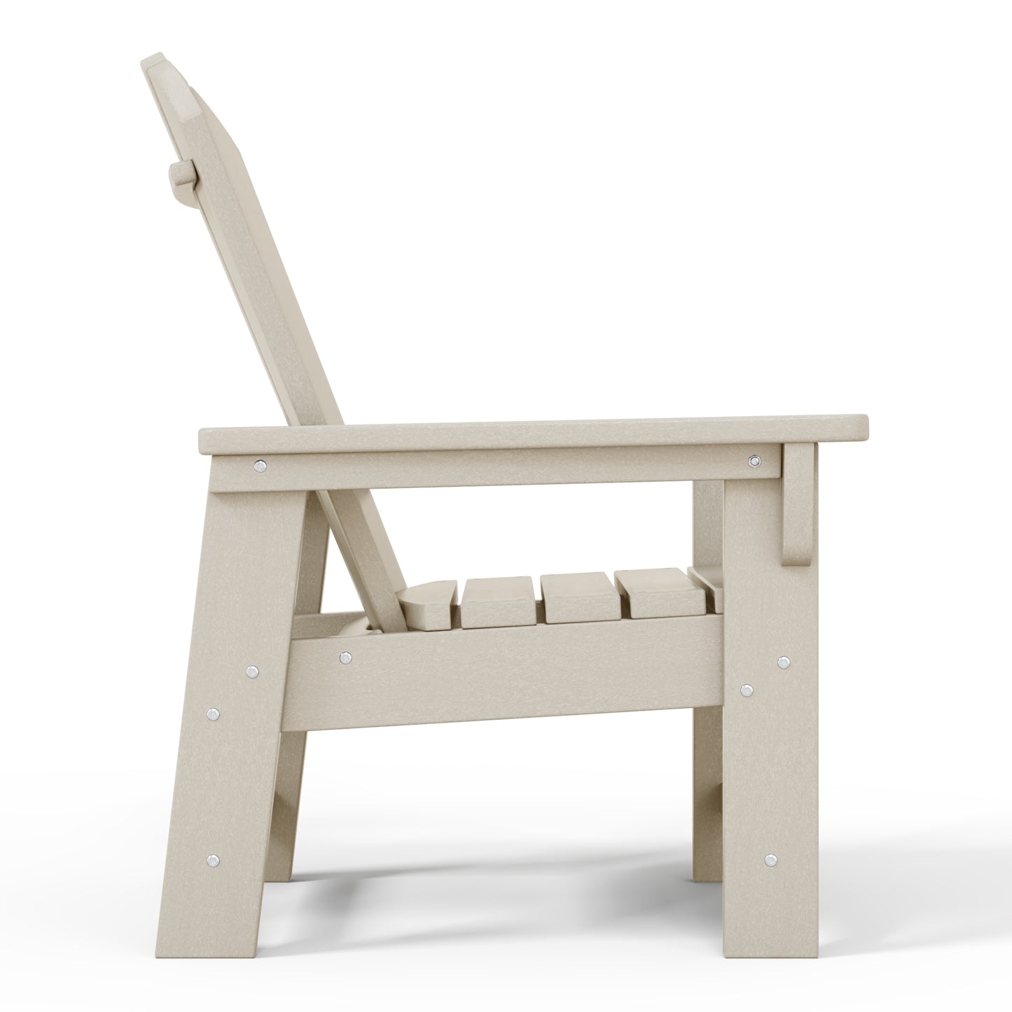 Tiny Terraces Kids' All-Weather Outdoor Poly Adirondack Chair