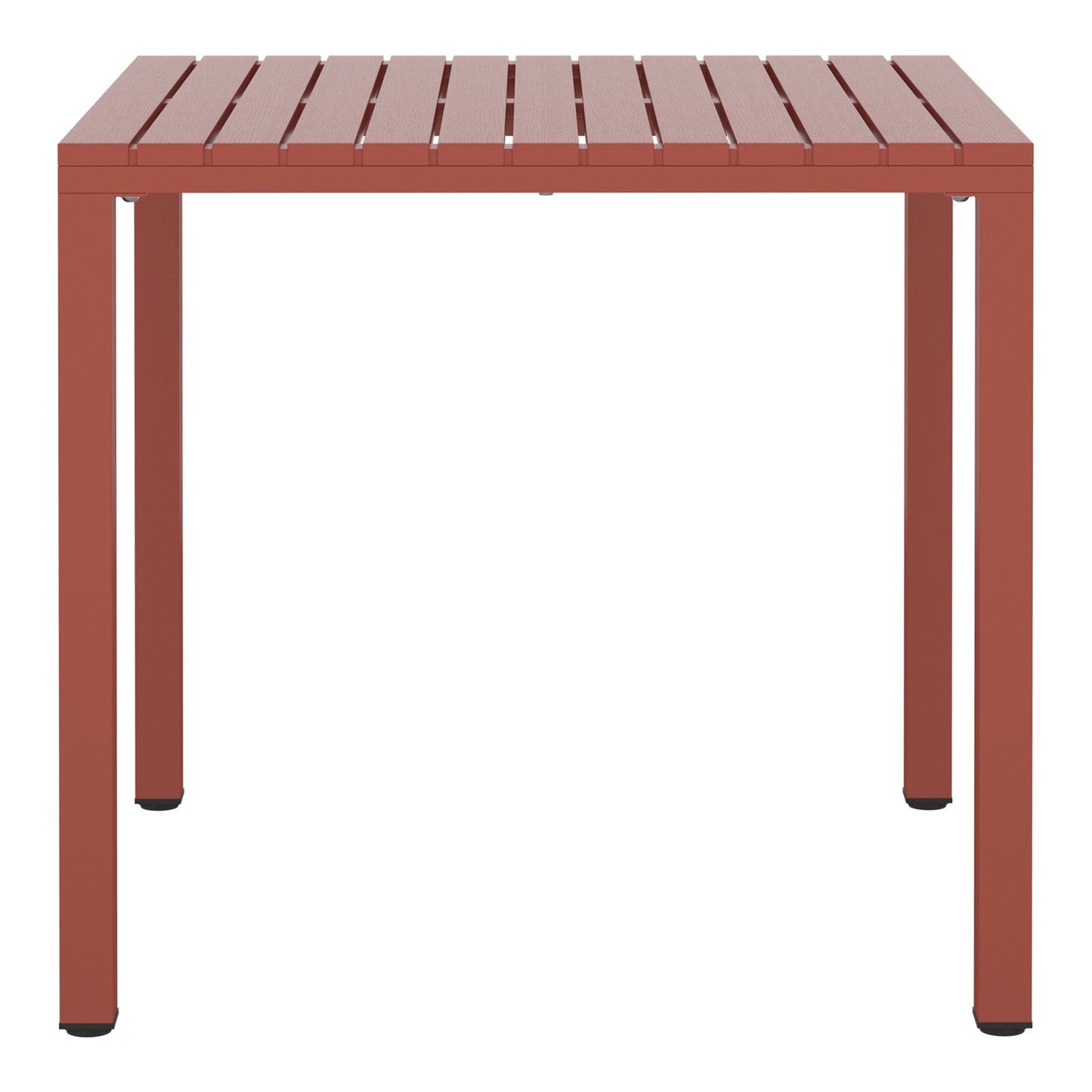 Polyform 31.5" Square Dining Table with Metal Frame