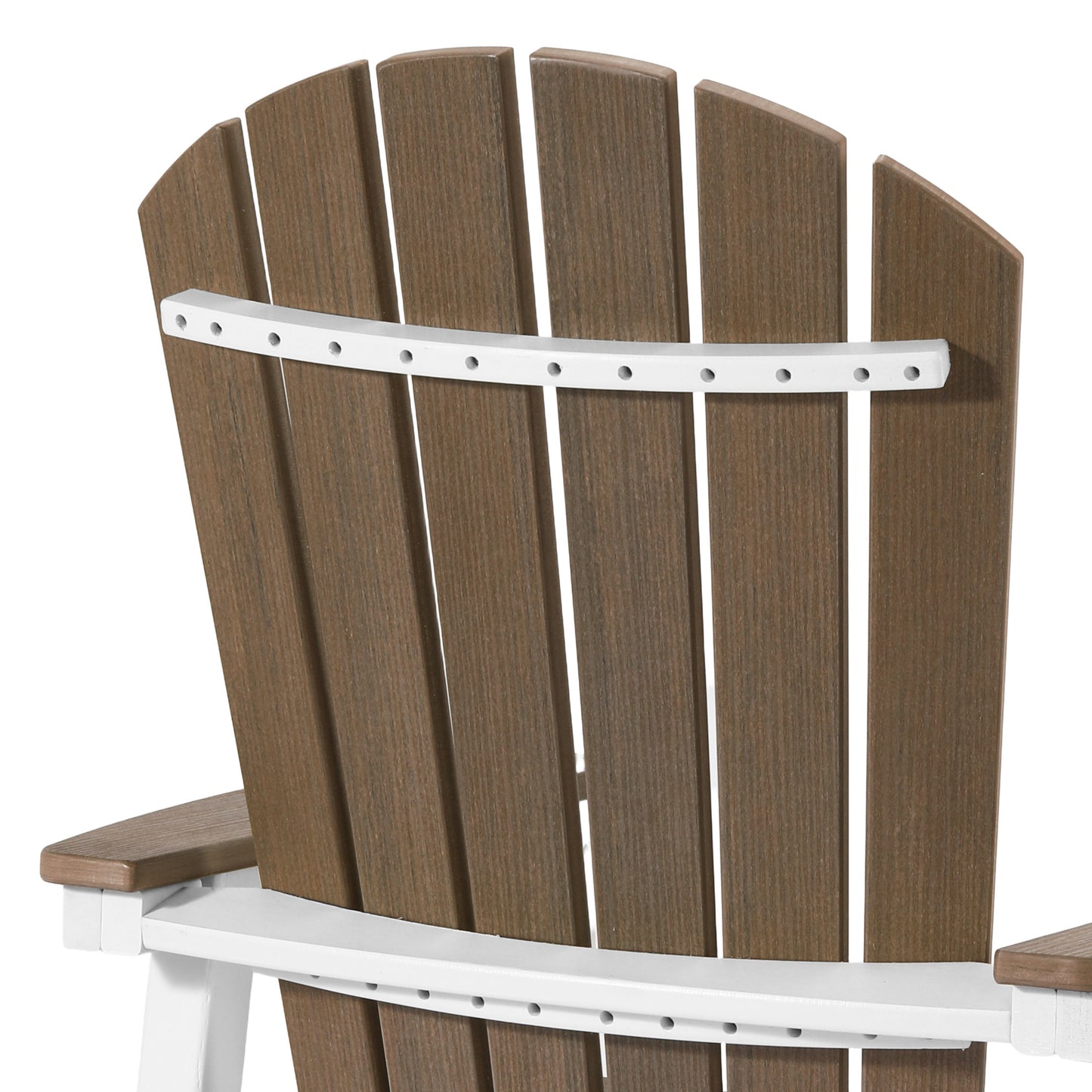Heritage Ridge Adirondack Counter Height Chair With Cup Holder