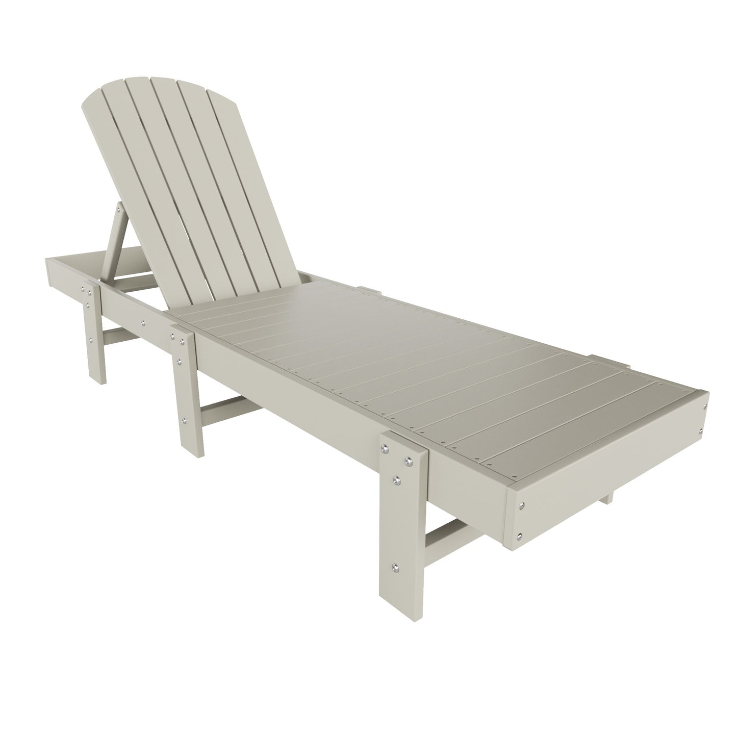 Westport Classic All-Weather Outdoor Adirondack Reclining Sun Lounger