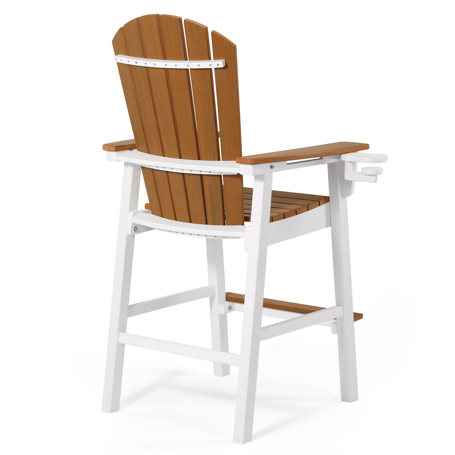 Heritage Ridge Adirondack Bar Chair With Cup Holder