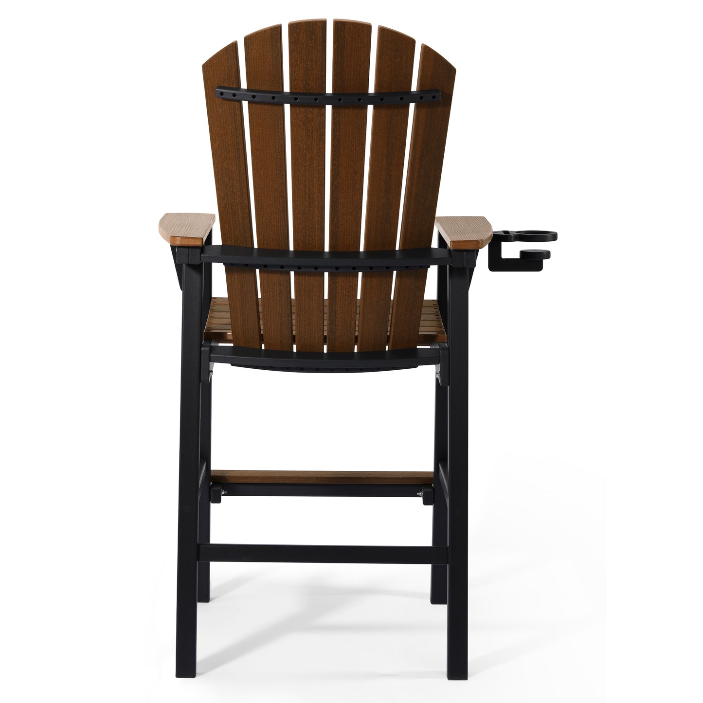 Heritage Ridge Adirondack Bar Chair With Cup Holder