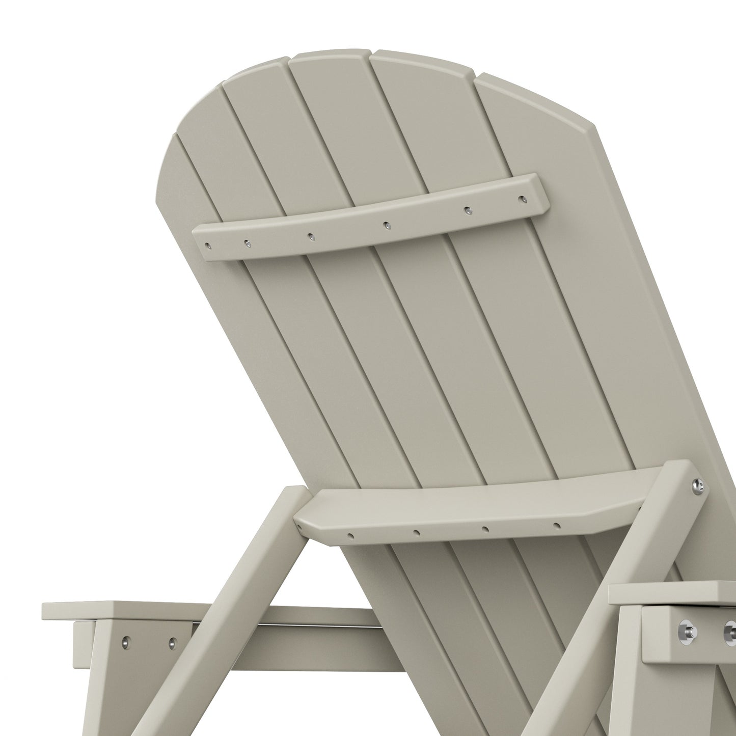 Westport Classic All-Weather Outdoor Adirondack Reclining Sun Lounger With Arms Rests