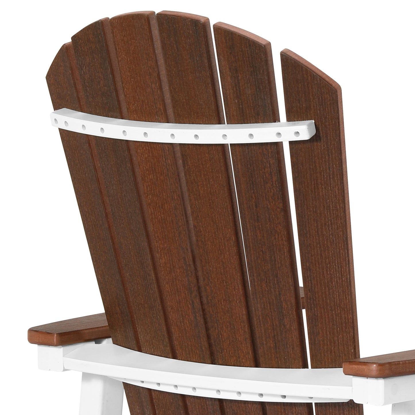 Heritage Ridge Adirondack Counter Height Chair With Cup Holder