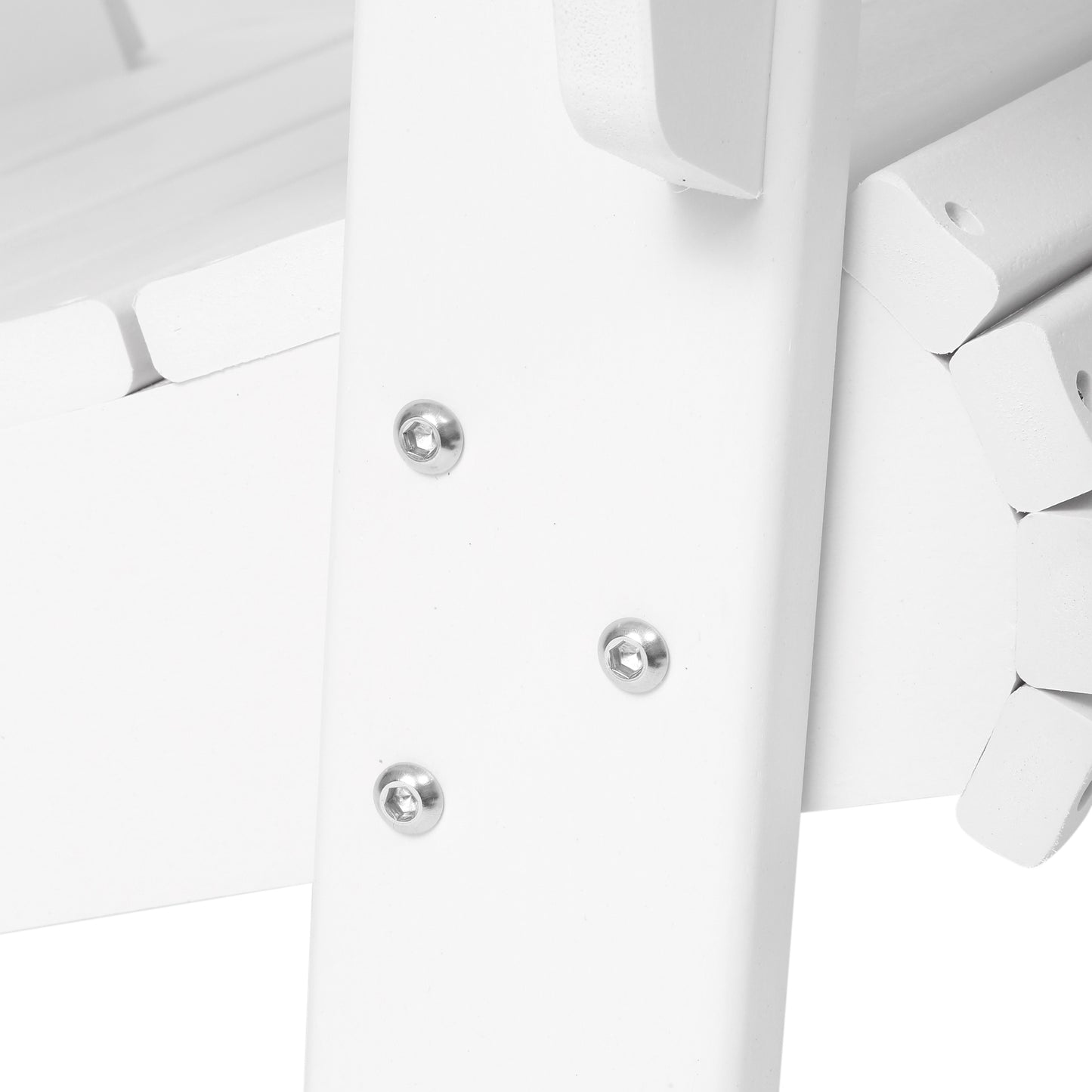 Tahoe All-Weather Outdoor Poly Adirondack Chair with Retractable Cup Holder