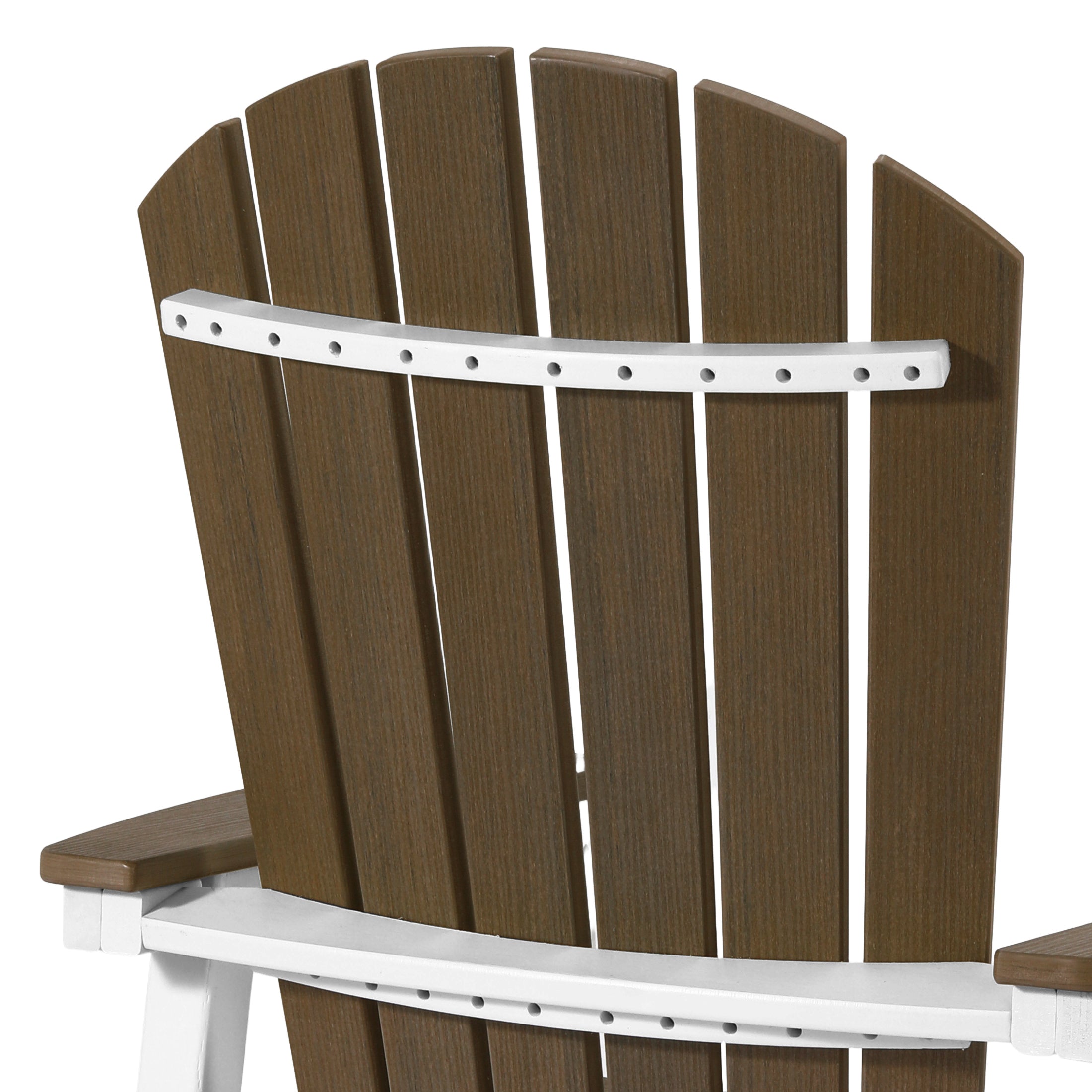 Heritage Ridge Adirondack Swivel Bar Chair With Cup Holder