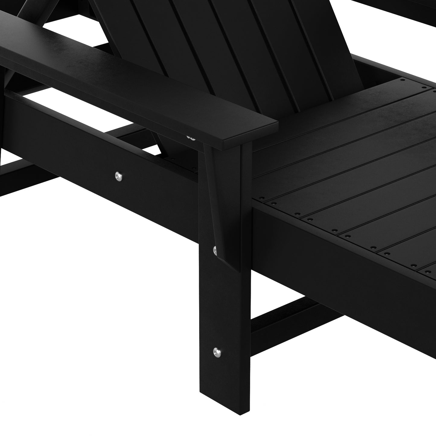 Westport Classic All-Weather Outdoor Adirondack Reclining Sun Lounger With Arms Rests