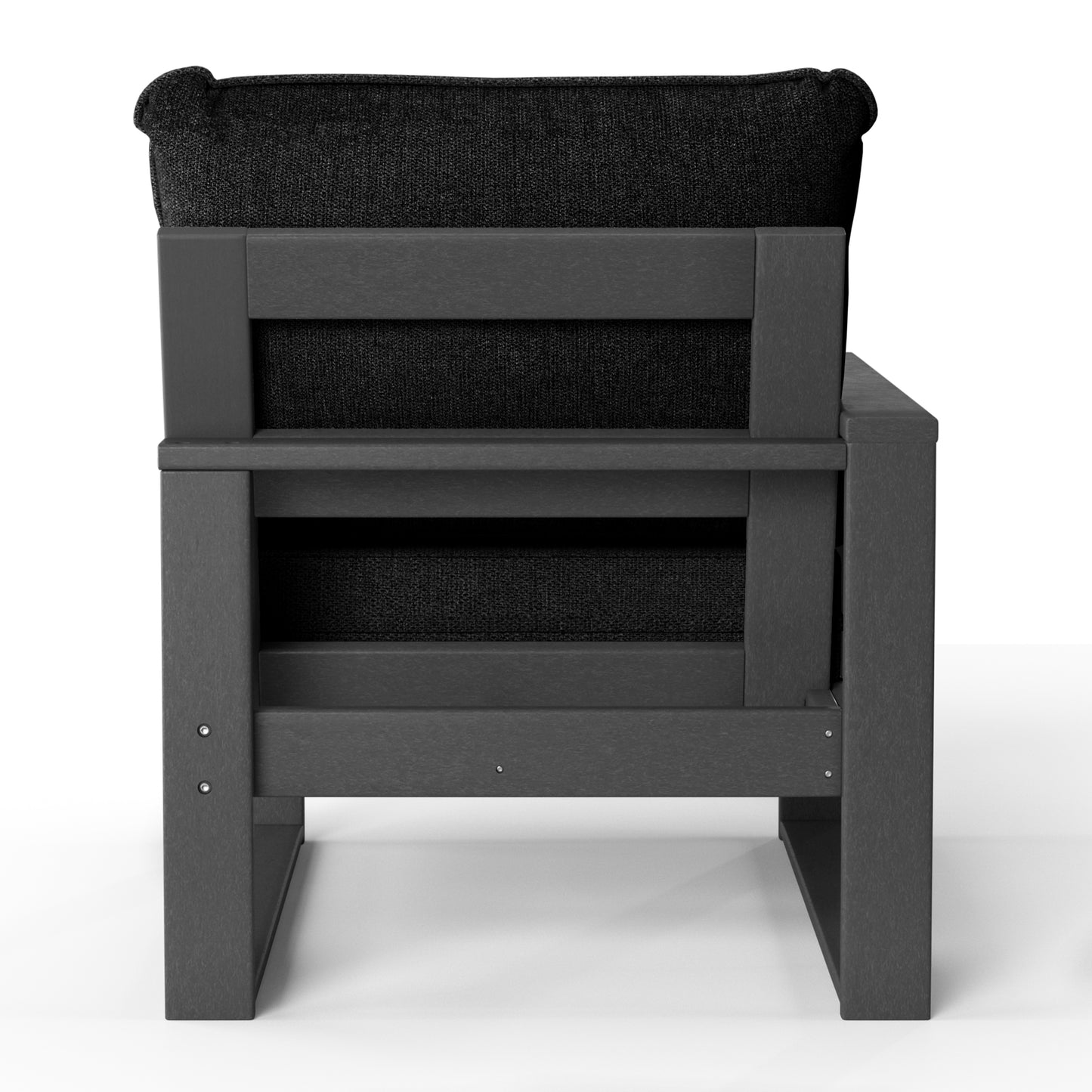 Signature All-Weather Outdoor Modular Patio Deep Seating Left Arm Chair (Left Arm Sectional Seat)