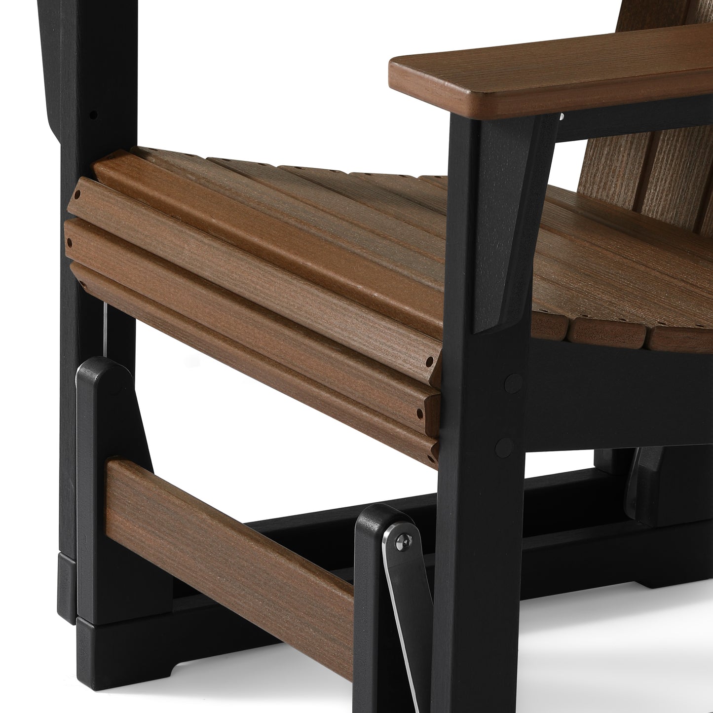 Heritage Ridge Adirondack Glider With Cup Holder