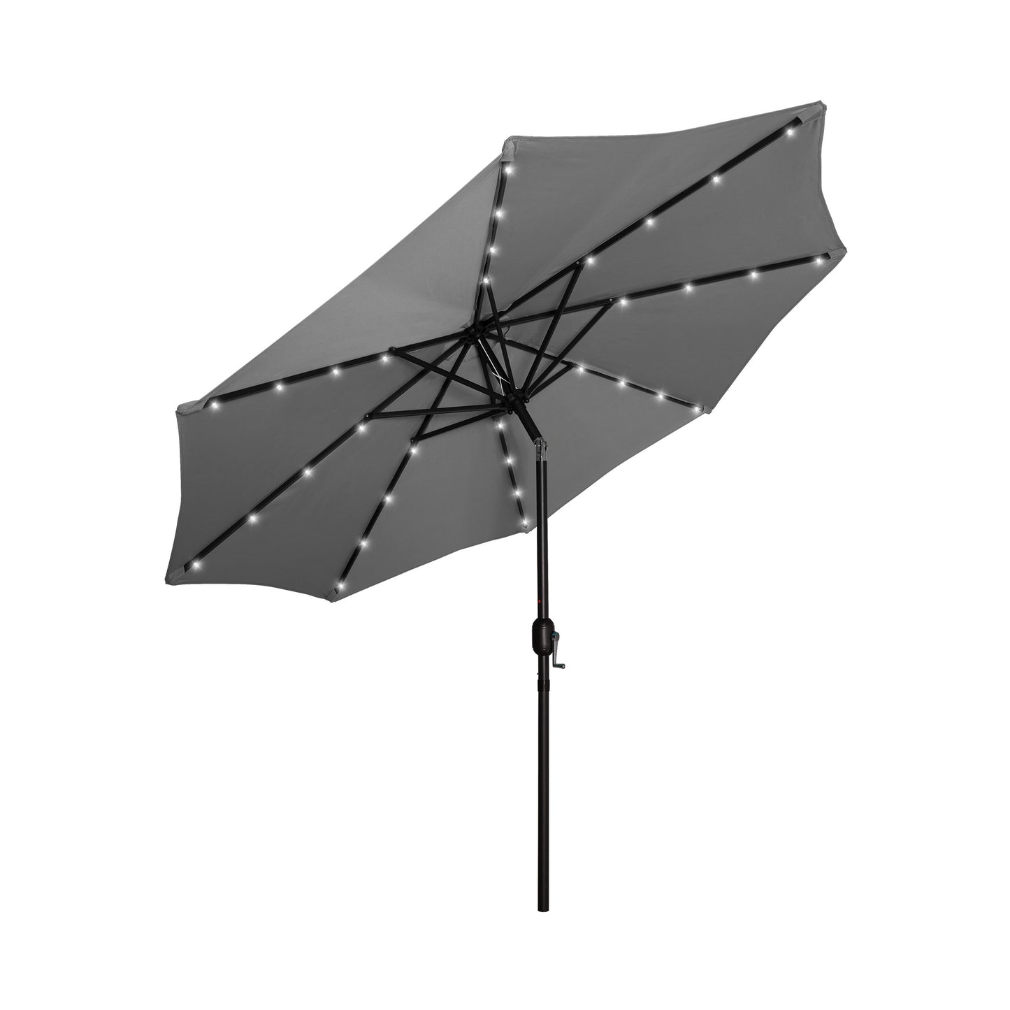 Kona 9ft Market Umbrella with Solar LED Lights