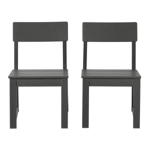 Palmetto Outdoor Dining Side Chair (Set of 2) With Cup Holder