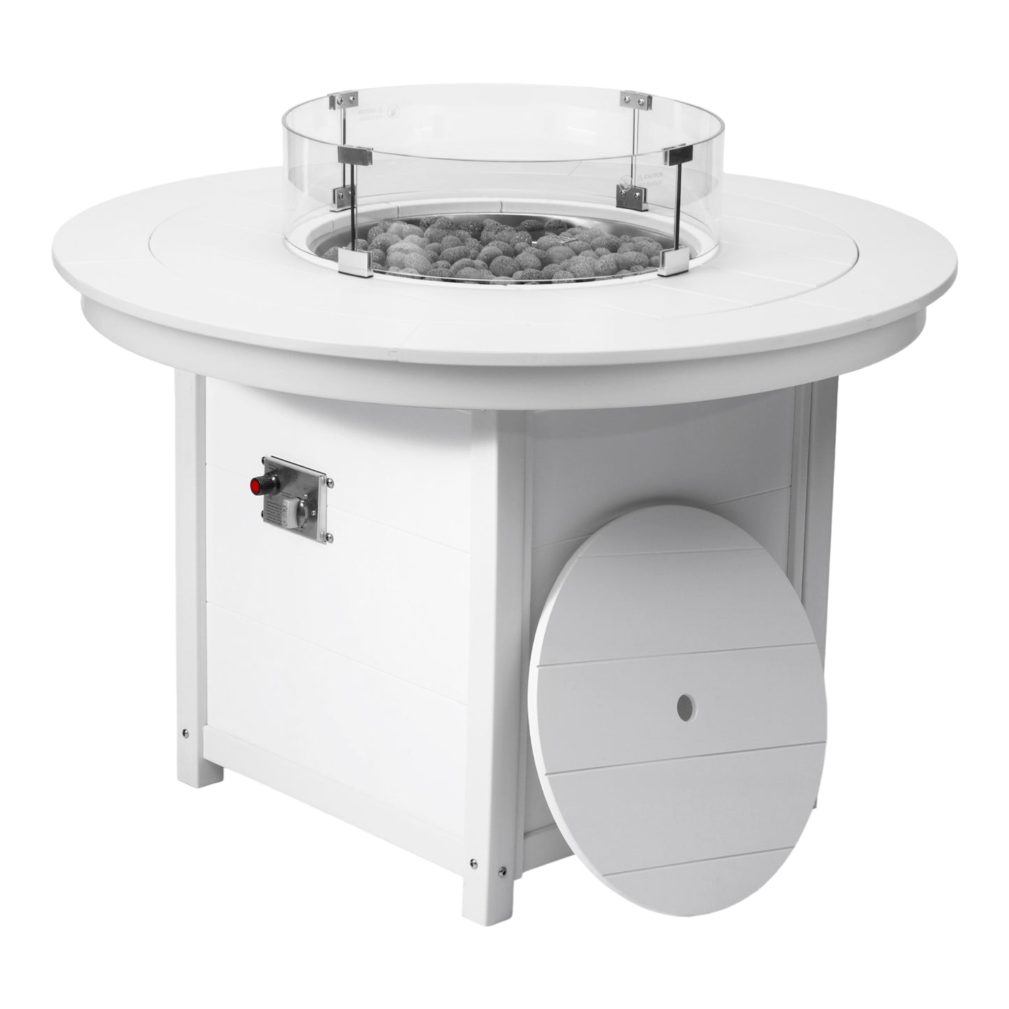 Sedona Round 47" Dining Fire Pit Table