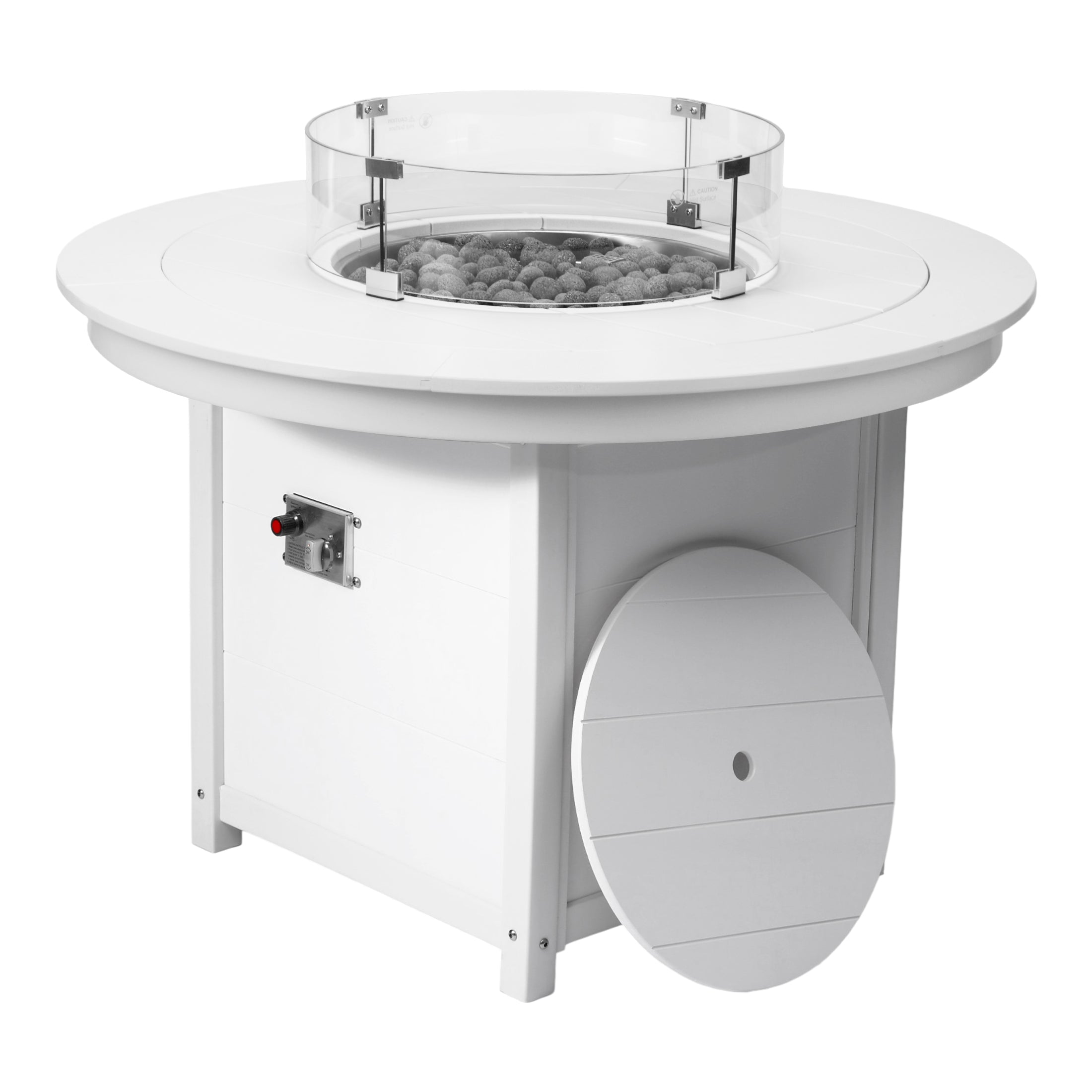 Sedona Round 47" Dining Fire Pit Table